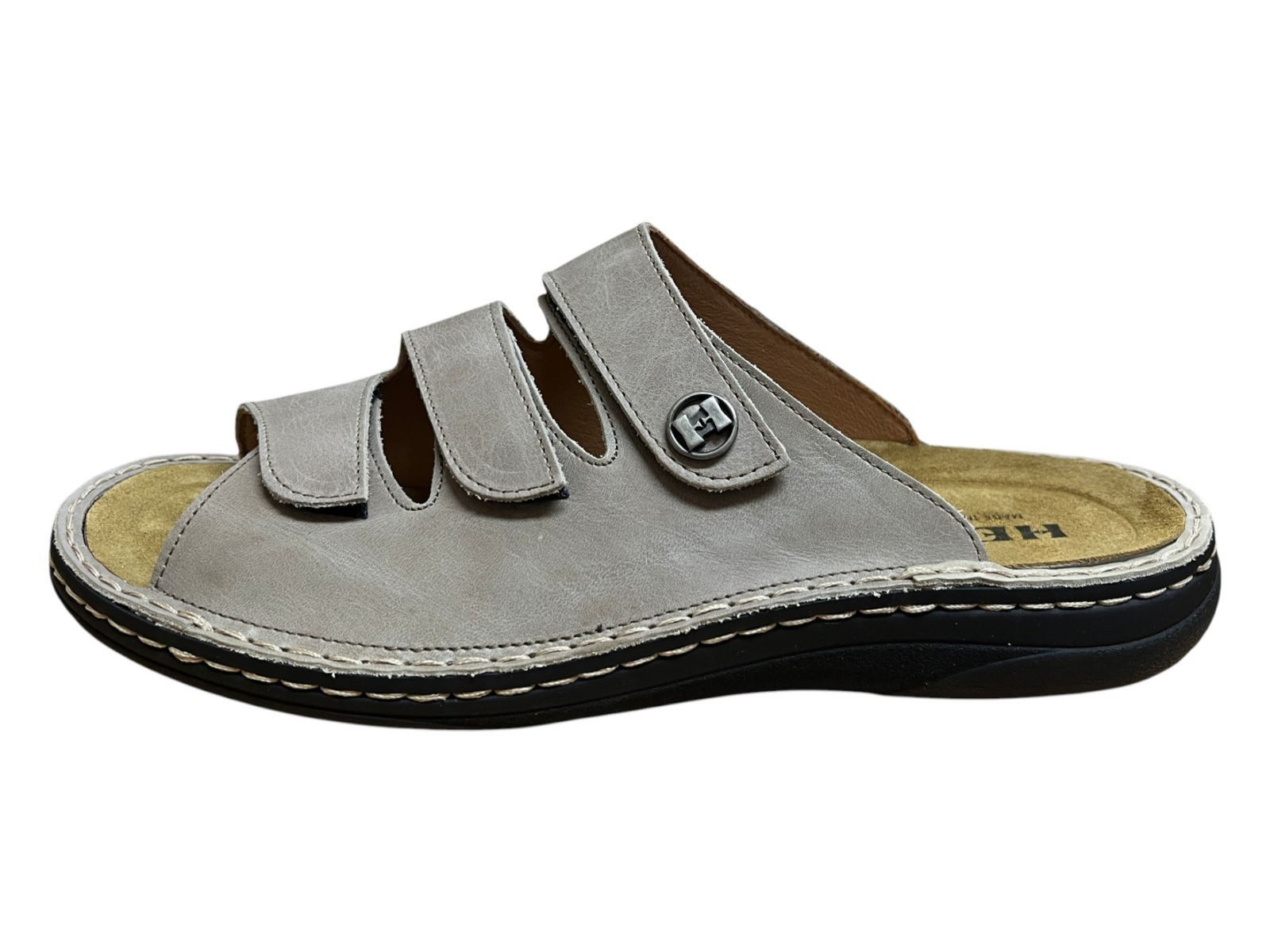 Helix STARWALKER by HELIX Herren Komfort Pantolette 82033-31 schwarz Pantolette