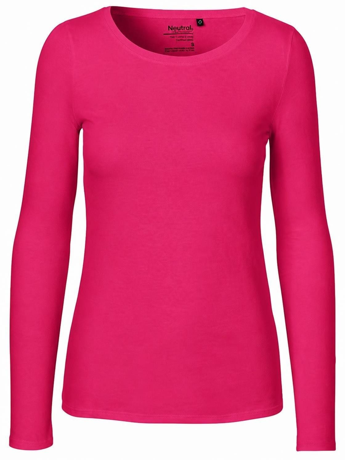 Neutral Langarmshirt Damen Long Sleeve T-Shirt / 100% Fairtrade-Baumwolle