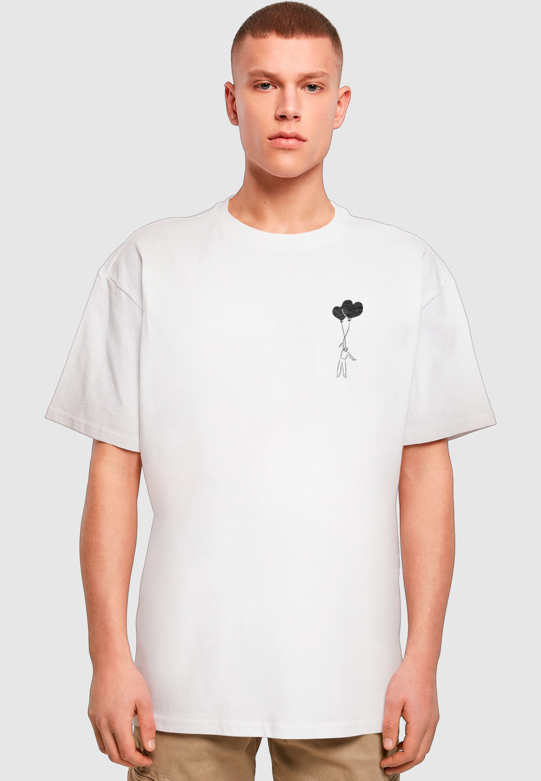 Merchcode T-Shirt Merchcode Herren Love In The Air Heavy Oversize Tee (1-tlg)