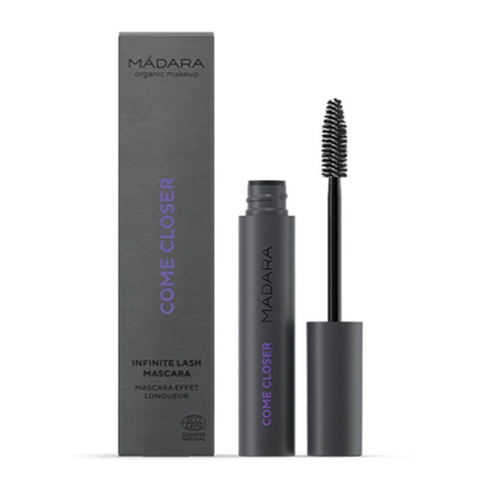 Mascara for Closer 6 eyelashes Black Mascara - long Come Shade: infinitely Madara ml