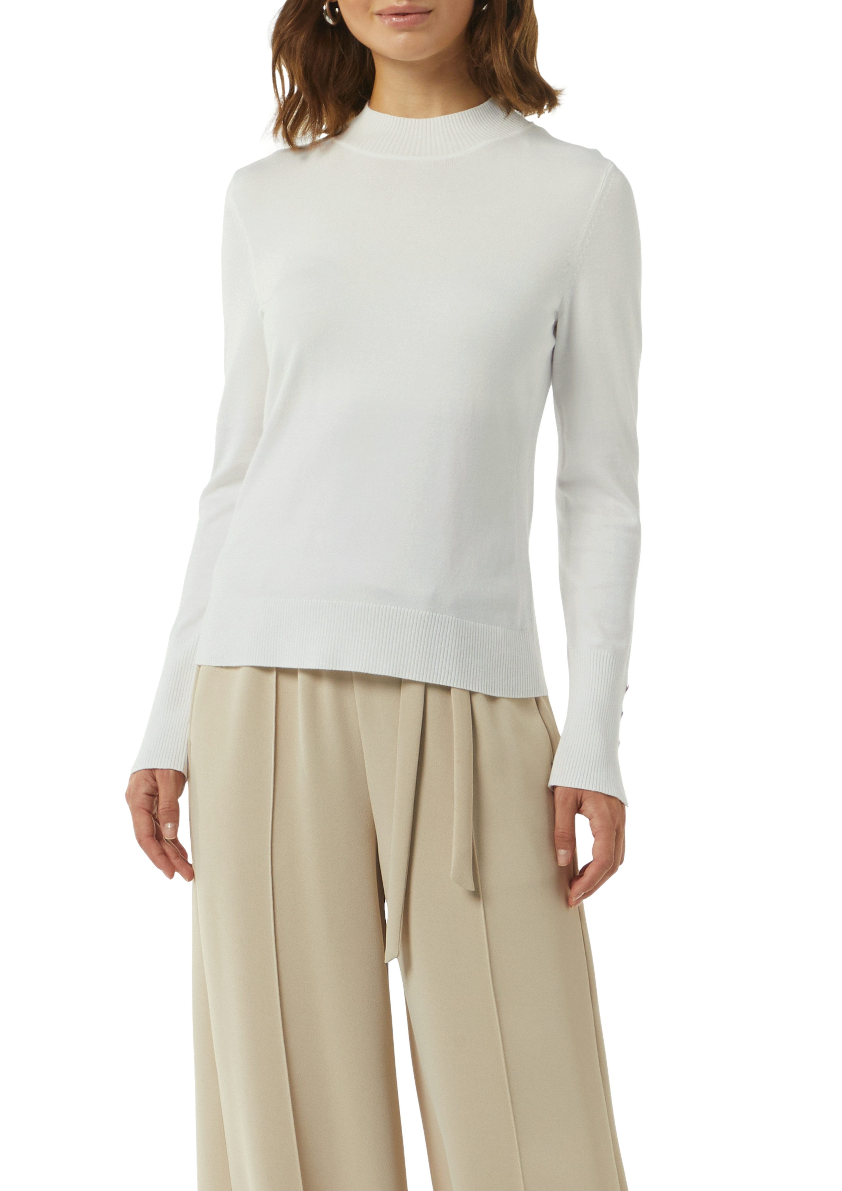 comma Strickpullover mit Stehkragen günstig online kaufen