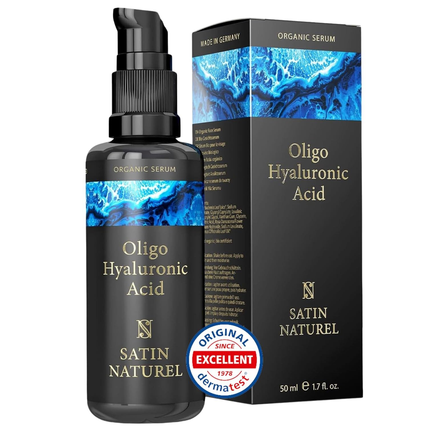 Gesichtsserum Oligo-Hyaluronsäure Anti Aging & Anti Falten Serum, 50 ml