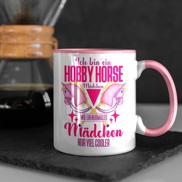 Trendation Tasse Hobbyhorse Mädchen Tasse Geschenk Hobby Horse Pferde