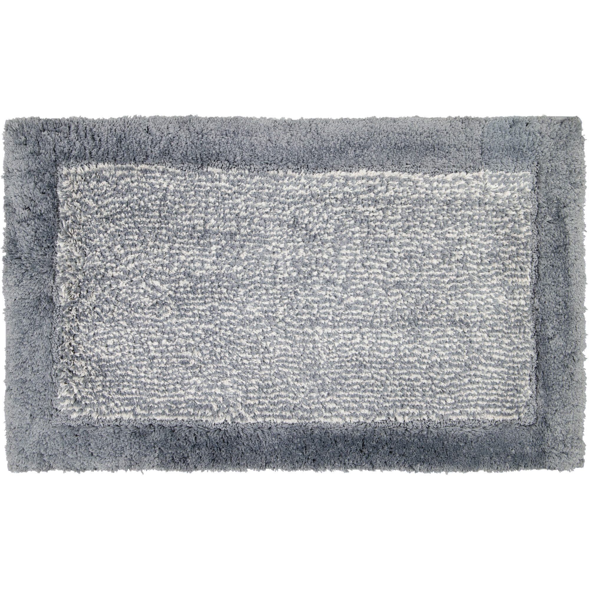 Cawö Home Badematte Luxury Home Two-Tone 590, 100% Polyester, Anti-Rutsch-Beschichtung