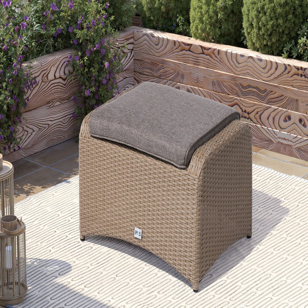Ploß Gartenlounge-Hocker Rabida