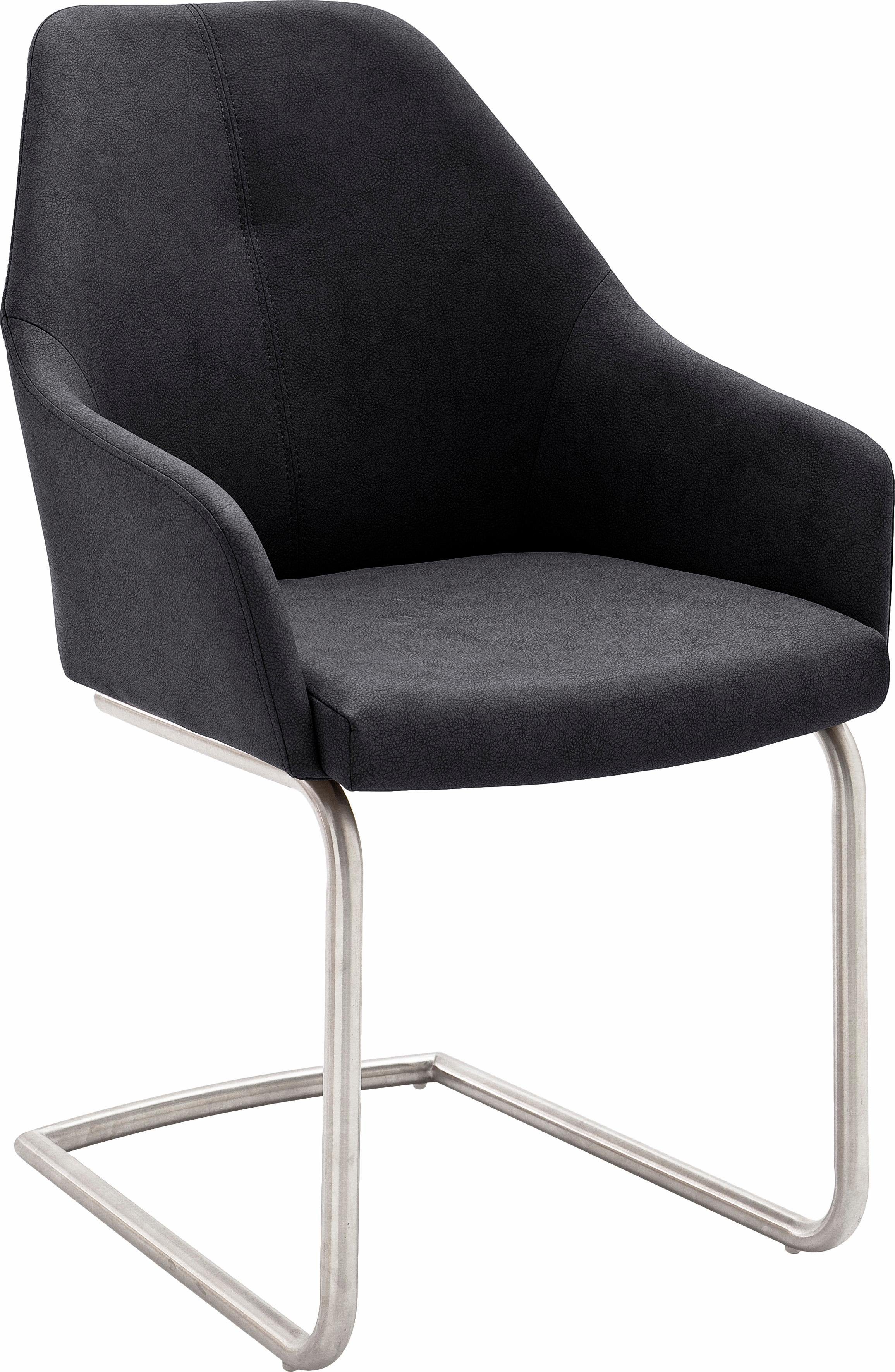 MCA furniture Freischwinger 2 St), 130 (Set, MADITA A kg, belastbar Set Modernes bis pflegeleichten Kunstleder max. in Esszimmerstühle Stuhl