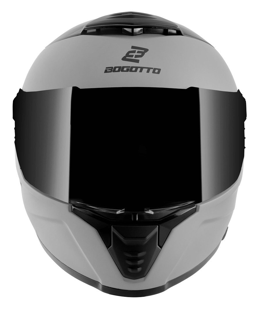 Bogotto Motorradhelm FF118 Helm, vorbereitet für Kommunikationssystem,vorbereitet für Pinlockschei