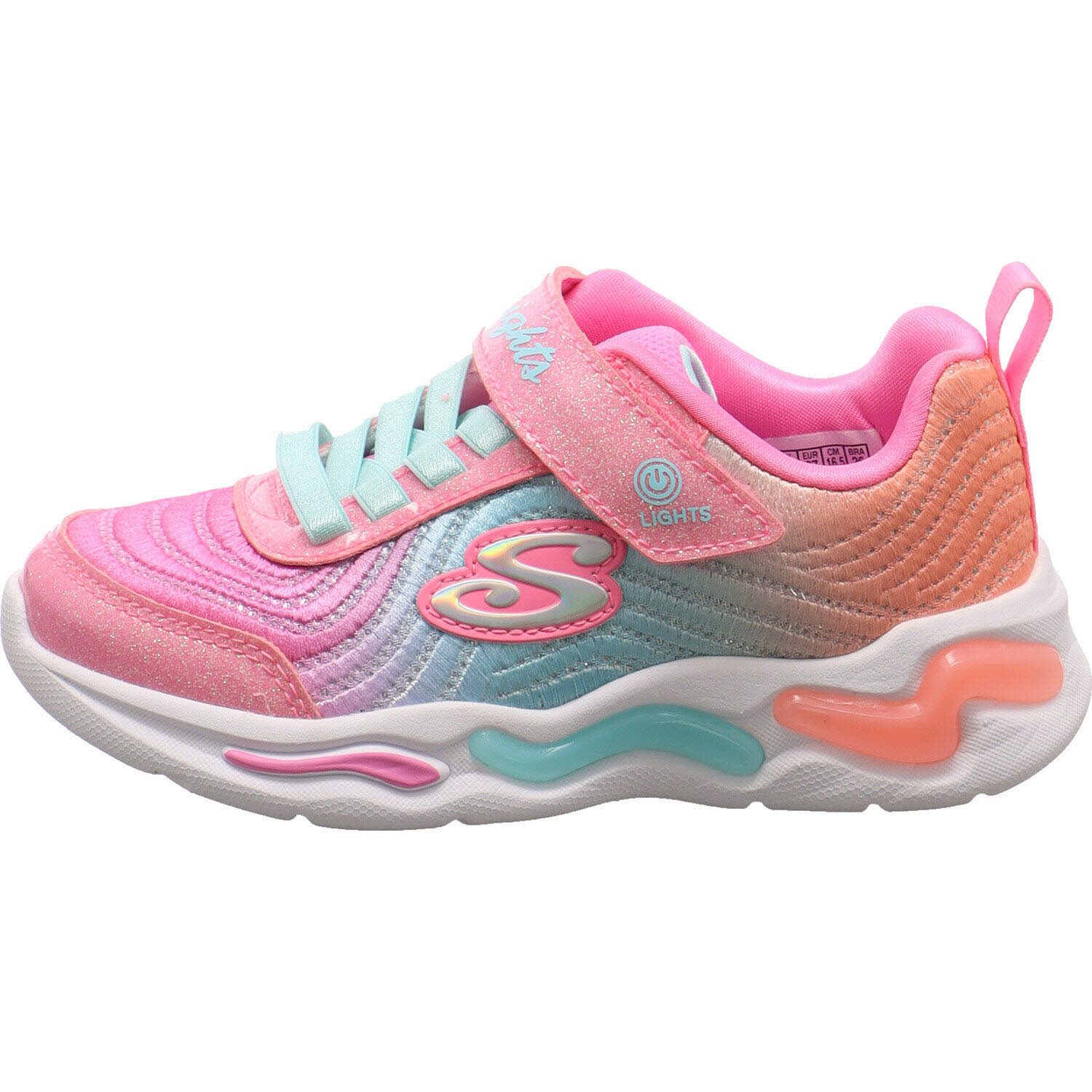 Skechers S Lights Wavy Beams Ombre Express Sneaker