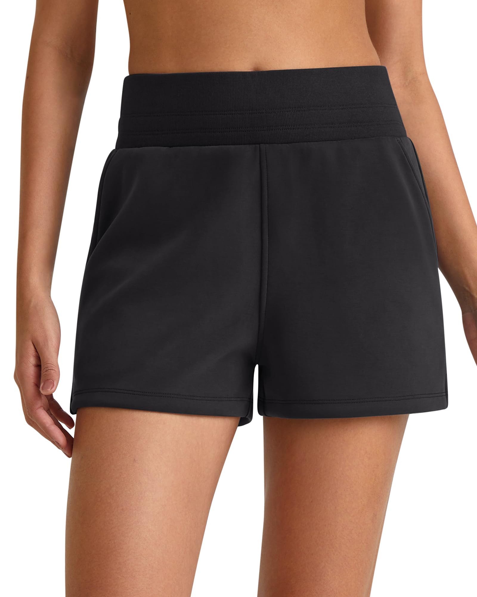 G4Free Laufshorts G4Free Damen Kurze Laufhose Sport Шорты Брюки Fitness Шорты mit TaschenTrainingshose zum Fitness Running Gym Basketball