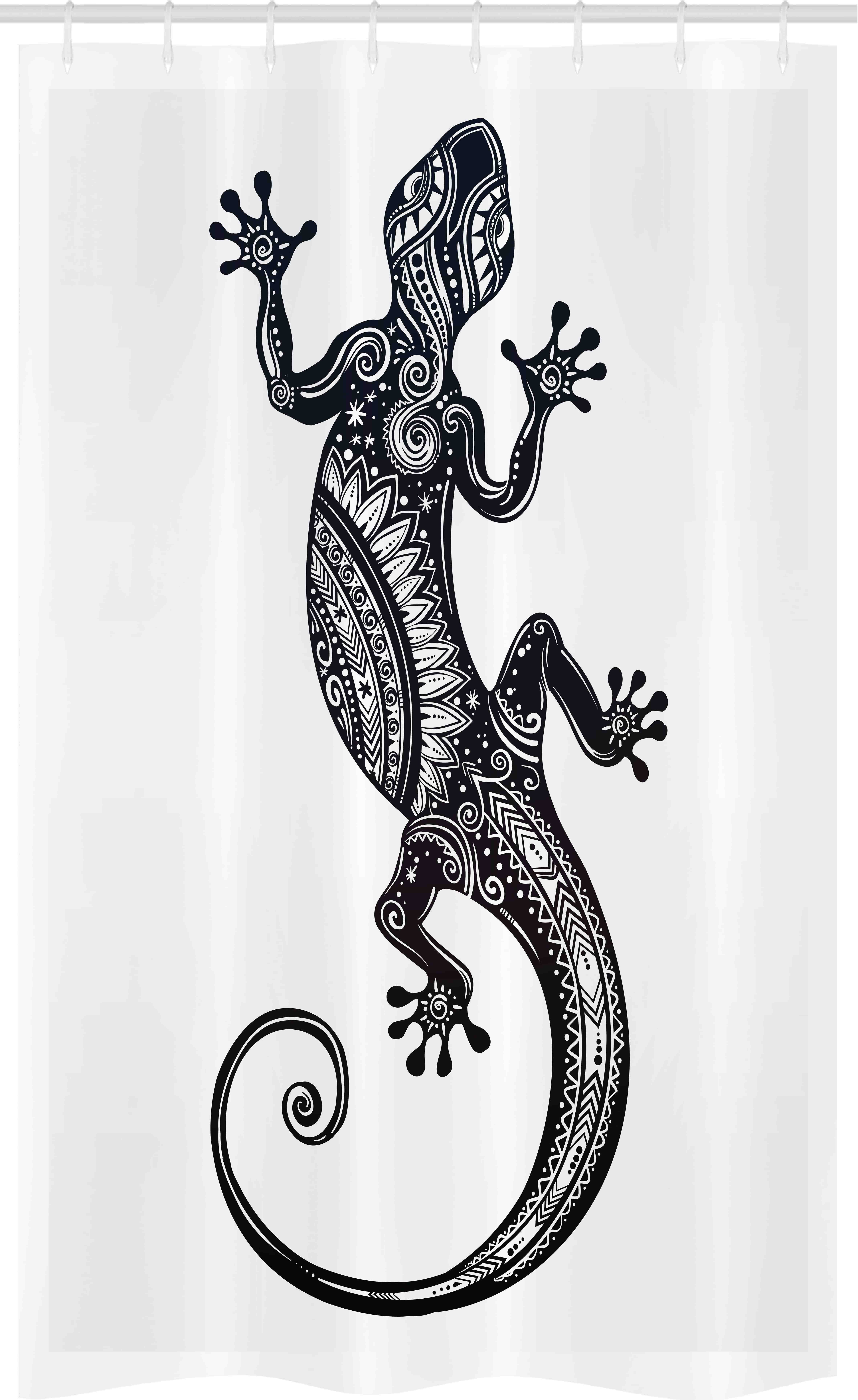 Abakuhaus Duschvorhang Badezimmer Deko Set aus Stoff mit Haken Breite 120 c günstig online kaufen