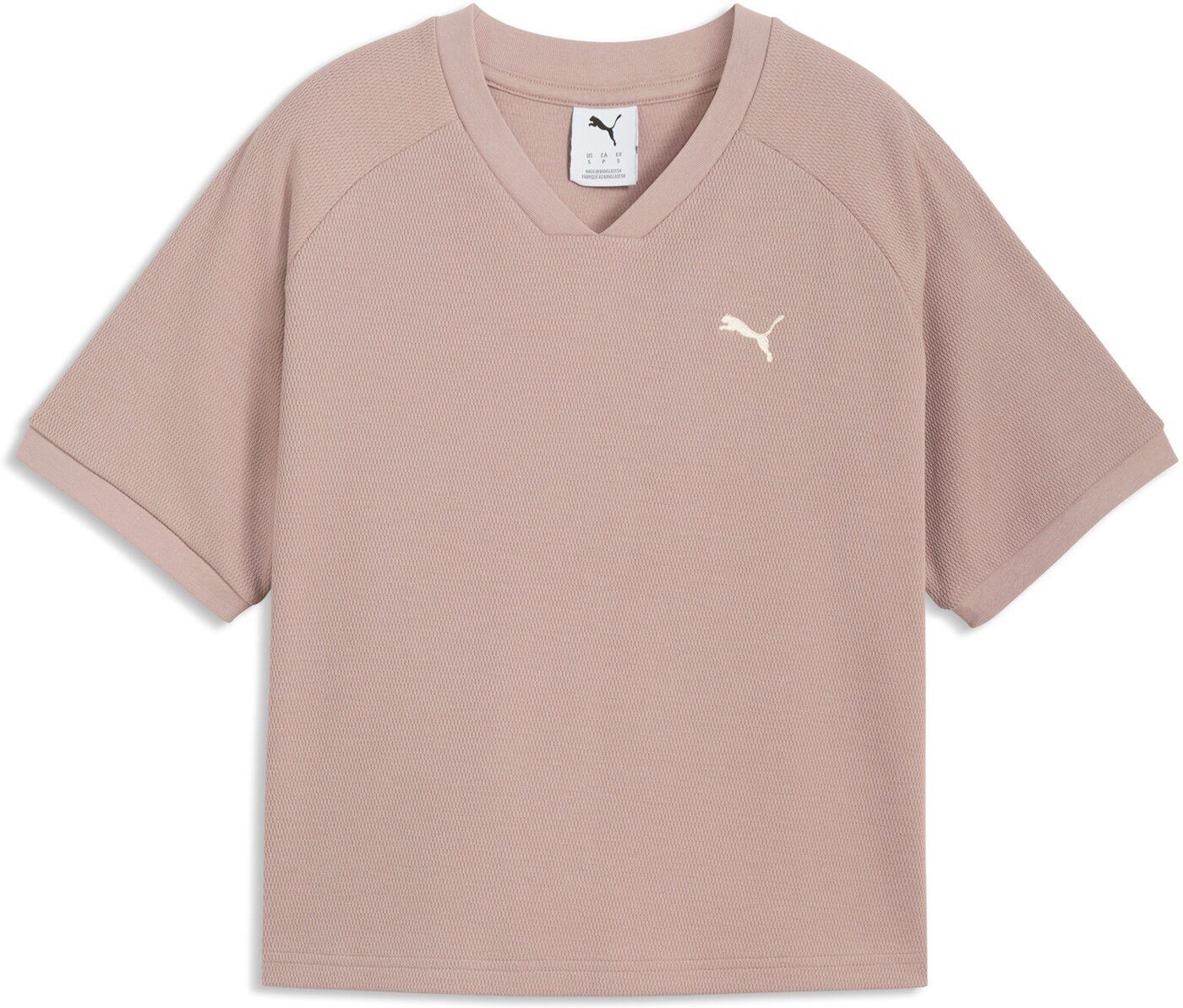 PUMA Kurzarmshirt PUMA CLASS Relaxed Pinnacle Tee SANDSTONE