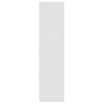 vidaXL Kleiderschrank Kleiderschrank Weiß 100×50×200 cm Holzwerkstoff (1-St)