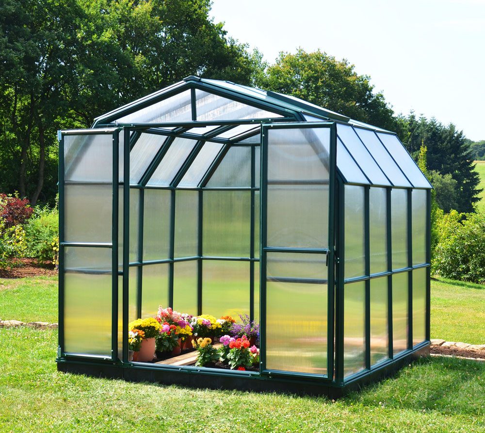 Rion Gewächshaus Gardener 44, Montagefreundliches Stecksystem, LxHxB 264x265x238cm
