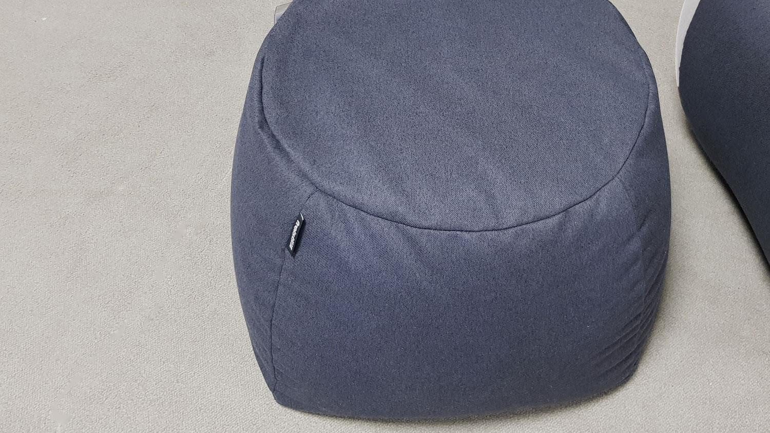 freistil ROLF BENZ Sessel Sessel mit Hocker Pandabär ROLF BENZ freistil 171 schwarzgrau