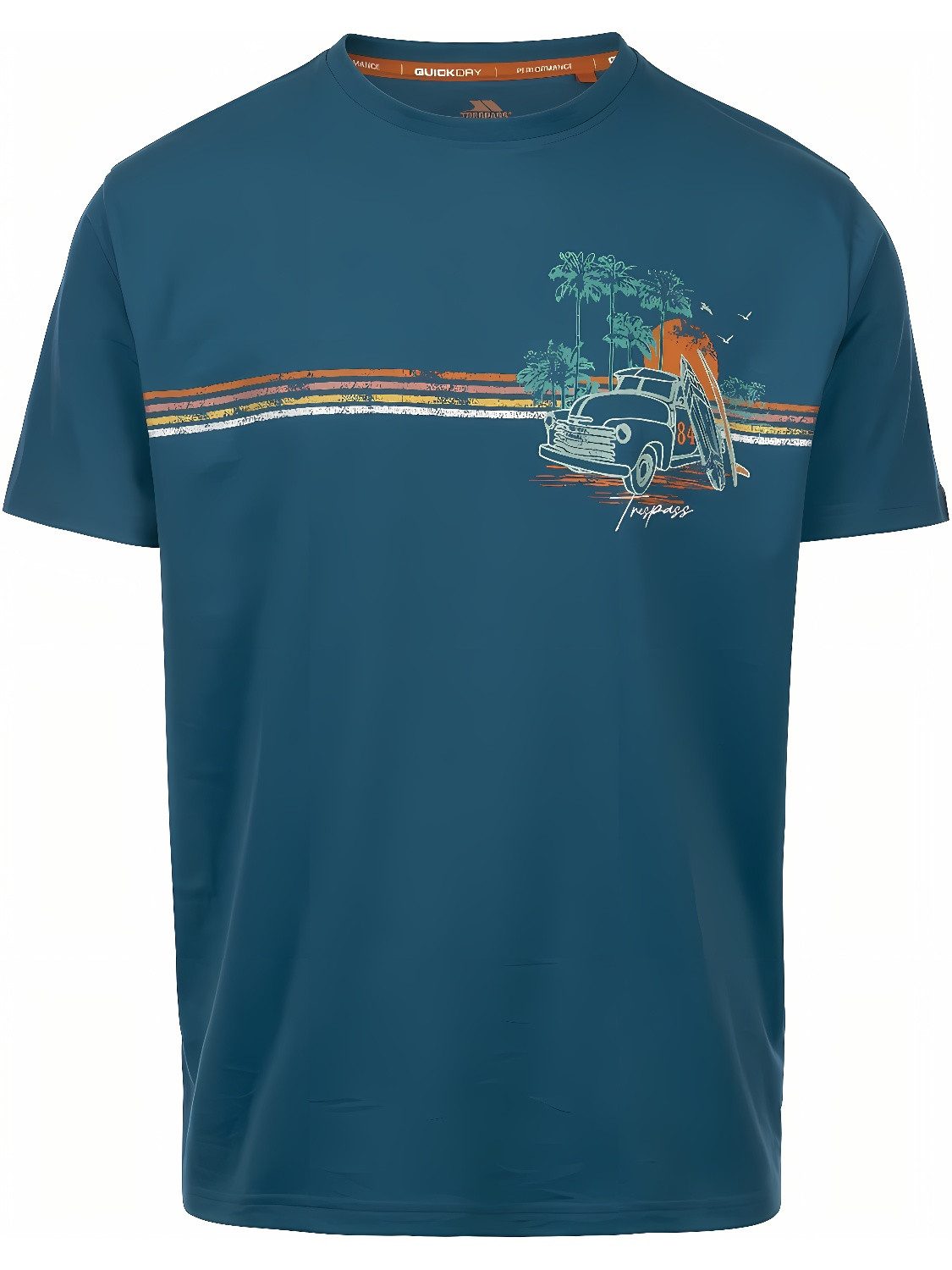 Trespass T-Shirt Zama Casual Printed Tshirt