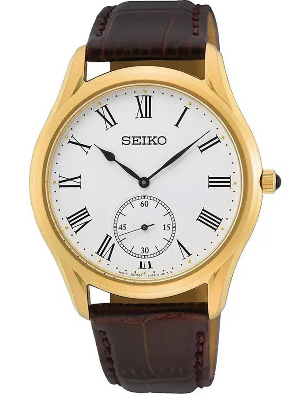 Seiko Quarzuhr Seiko SRK050P1 Herrenuhr Saphirglas 39mm 5ATM Seiko SRK050P1 Herrenuhr Saphirglas 39mm 5ATM