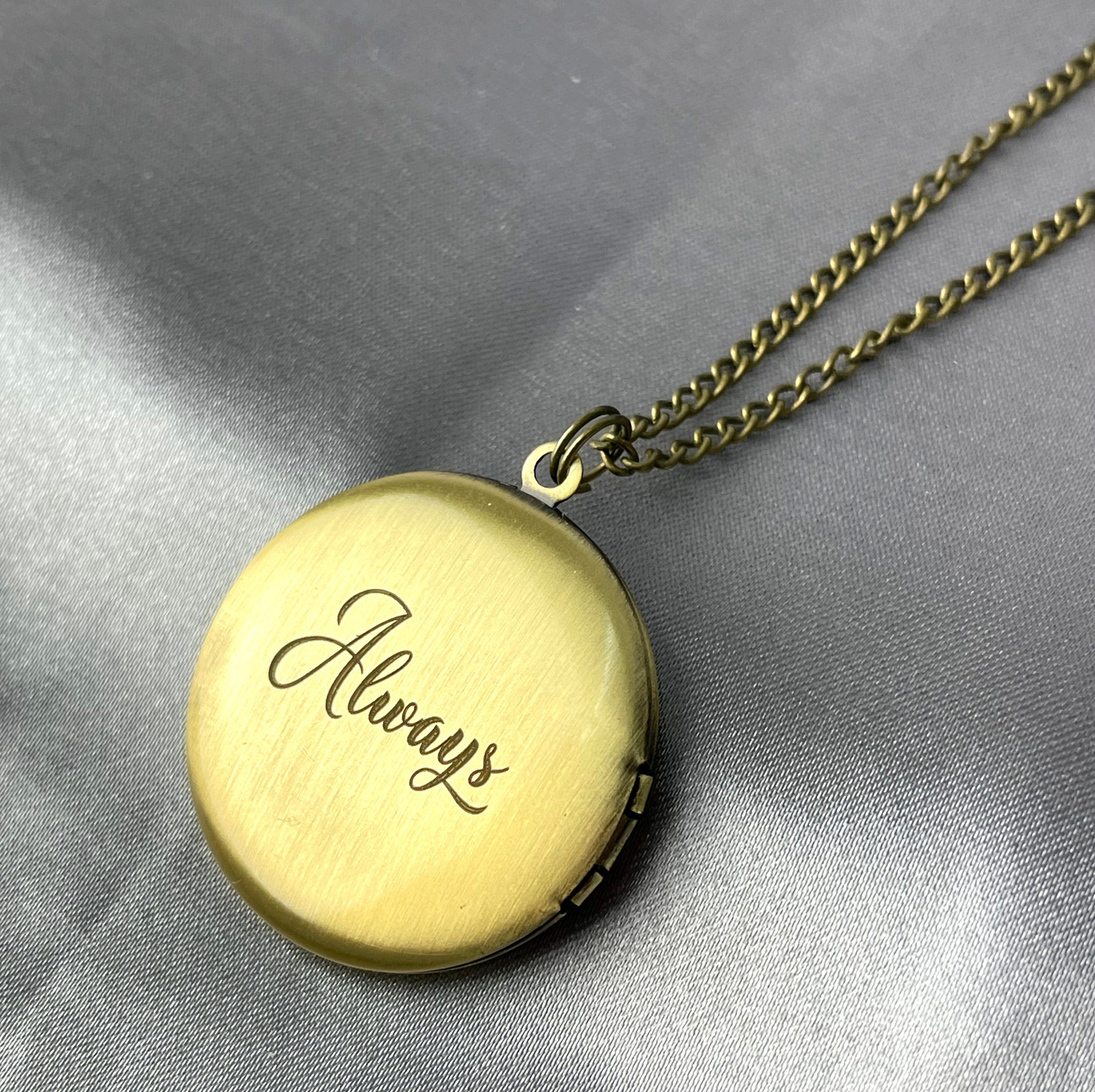 MadamLili Kette mit Gravur MARRAKESCH II Fotomedaillon Kette-Personalisierb günstig online kaufen