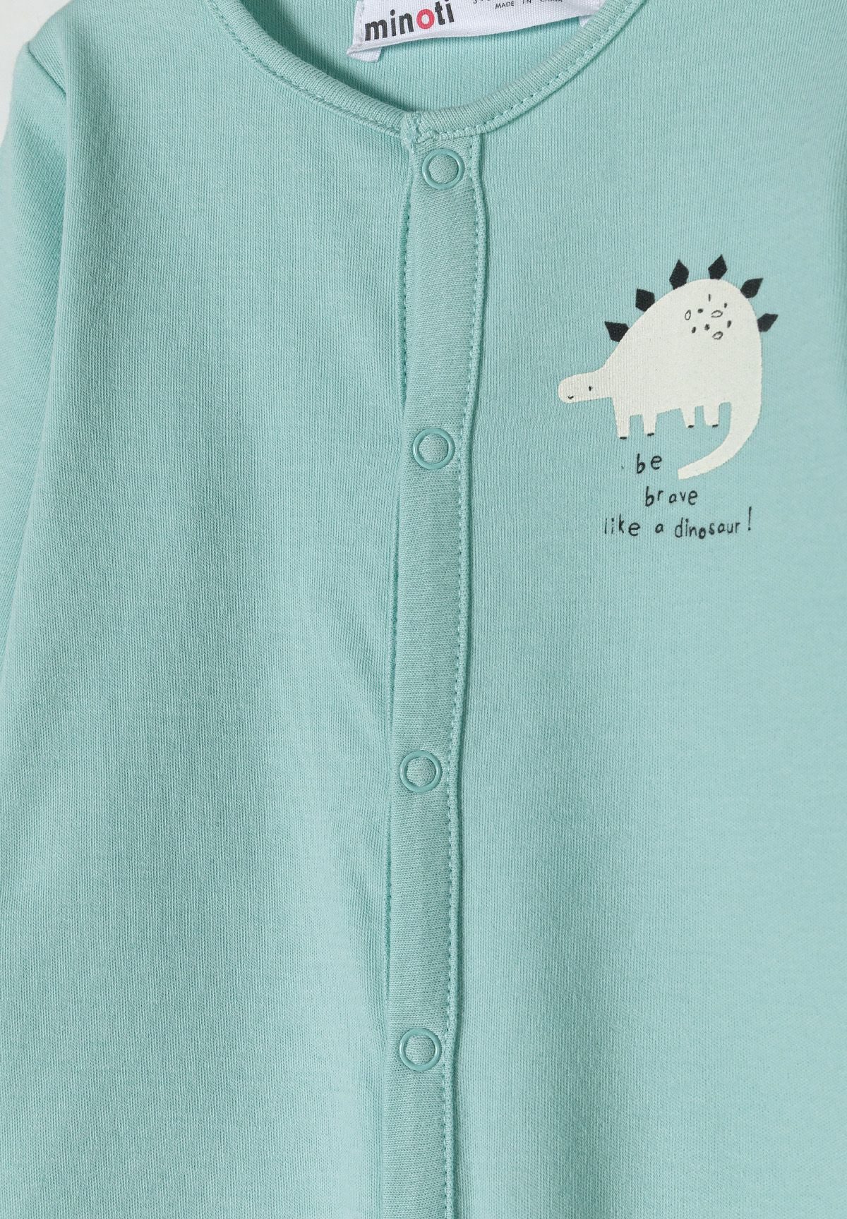 MINOTI Schlafoverall Schlafnzüge mit Print, für Jungen (2-er Pack) Druckknöpfe im Schritt