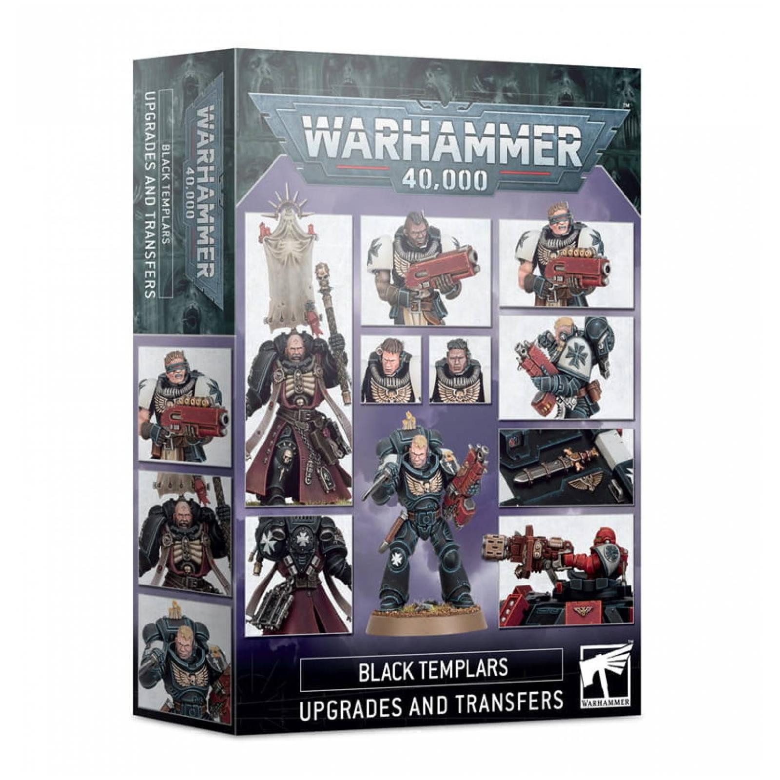 Modellbausatz Space Marines: Black Templars - Upgrades + Abziehbilder