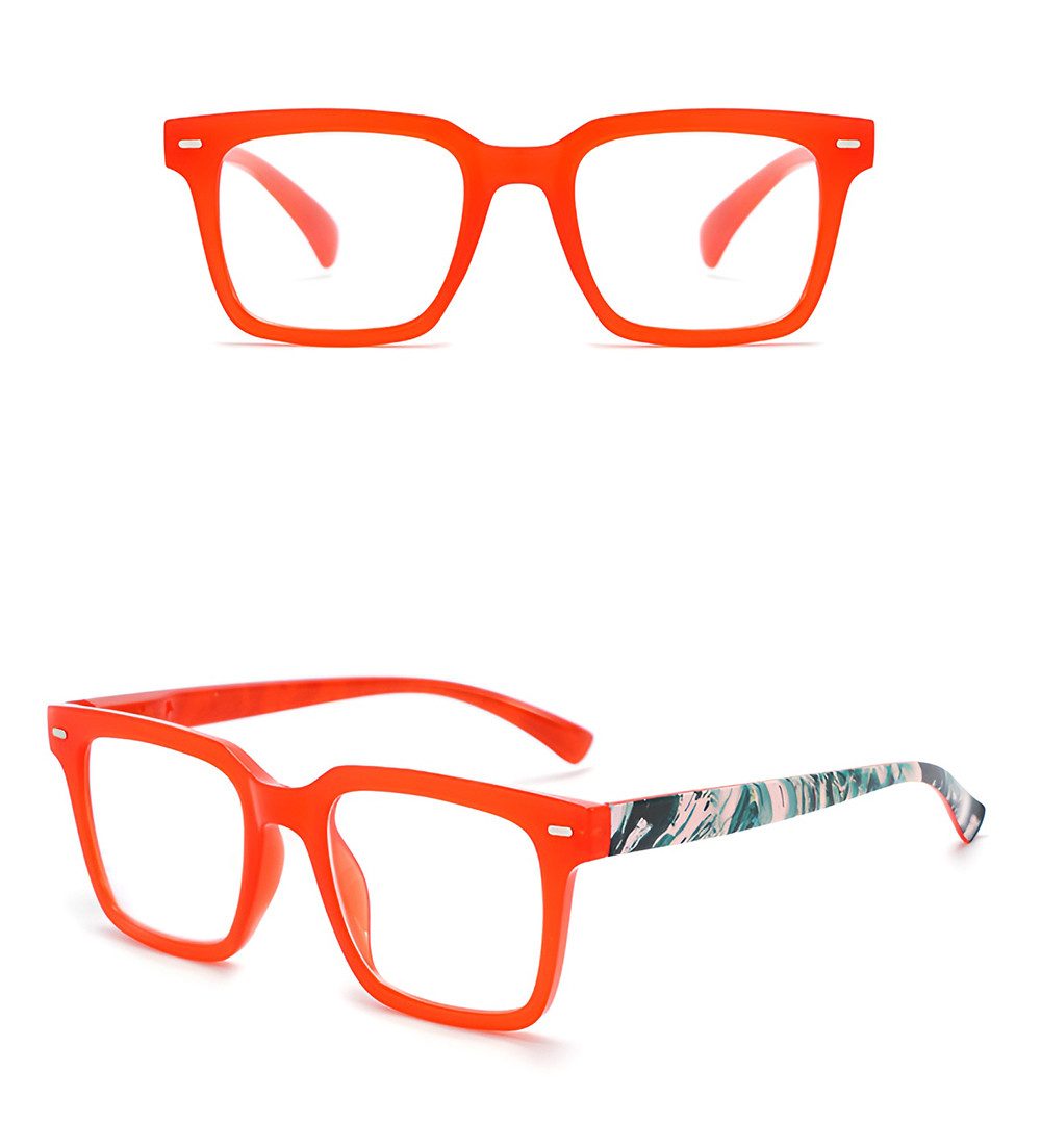 PACIEA Lesebrille Damen Herren Quadratisch Vollrand Anti Blaulicht Mode