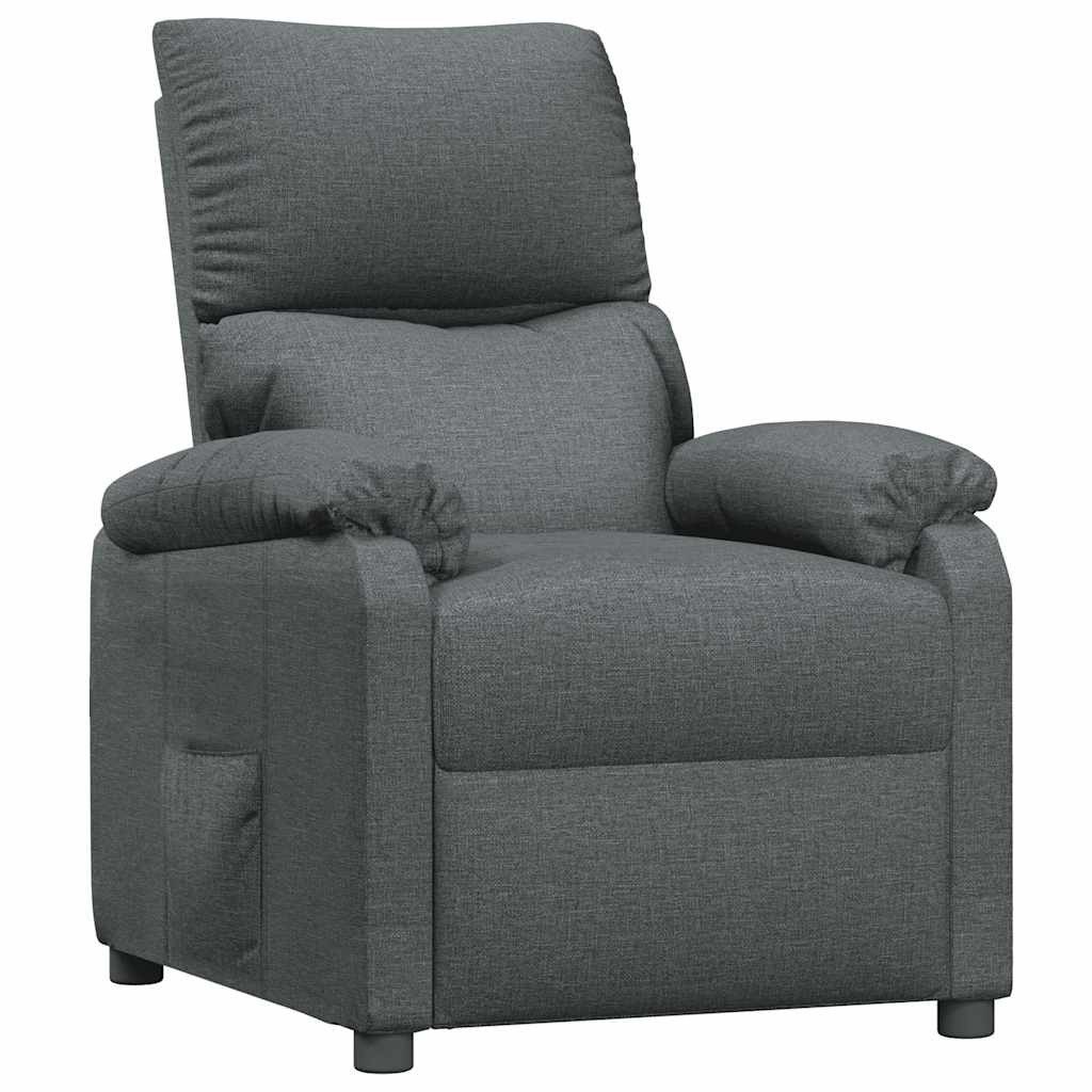vidaXL Sessel Relaxsessel Dunkelgrau Stoff (1-St) günstig online kaufen