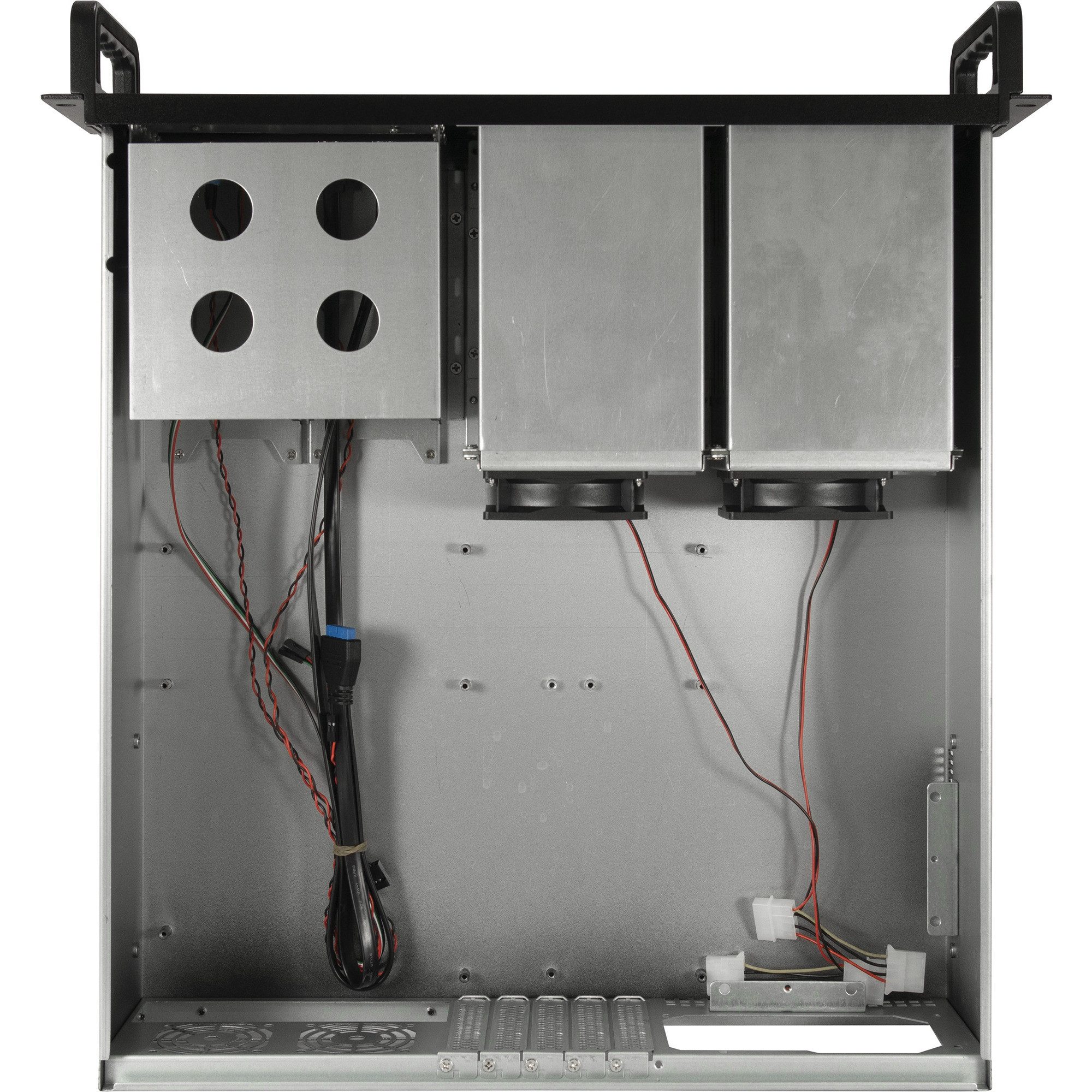 Inter-Tech PC-Gehäuse Inter-Tech IPC 3U-3508, Server-Gehäuse, (3