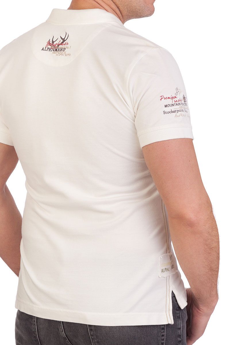 Stockerpoint Trachtenshirt Trachtenshirt Herren - SAMU - ecru