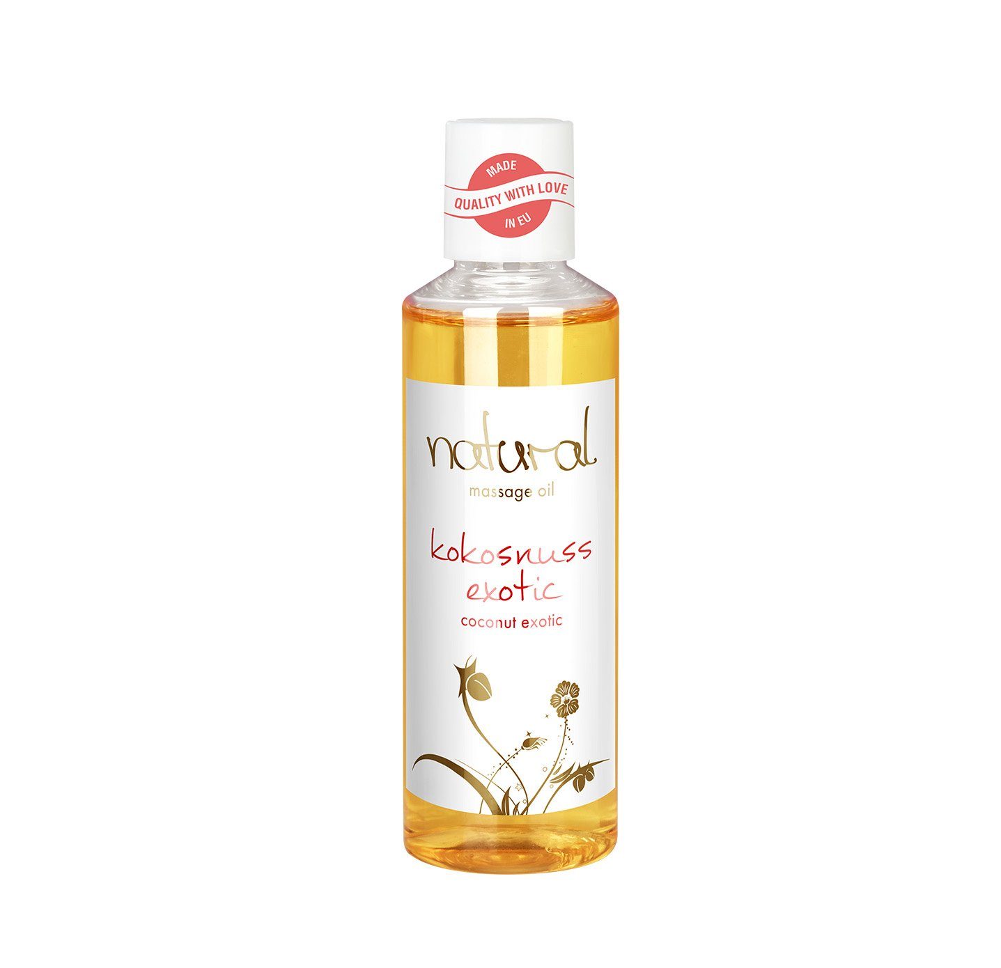 EIS Gleit- & Massageöl EIS Natural Massageöl 'Kokosnuss Exotic', 100ml, Kokos-Duft, 0-tlg.