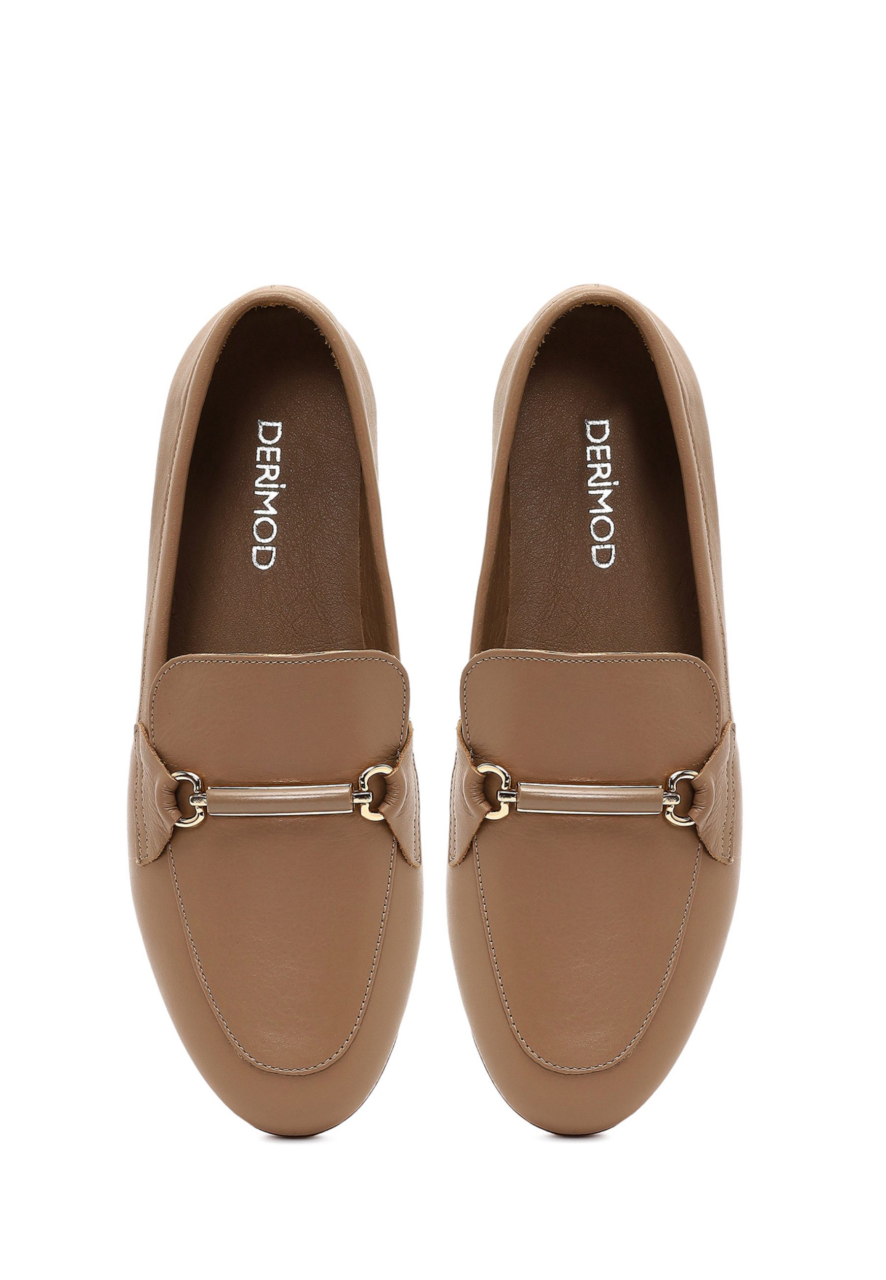 Derimod Loafer aus Leder Loafer Lederfutter, TPU Sohle, Absatz 1,5 cm