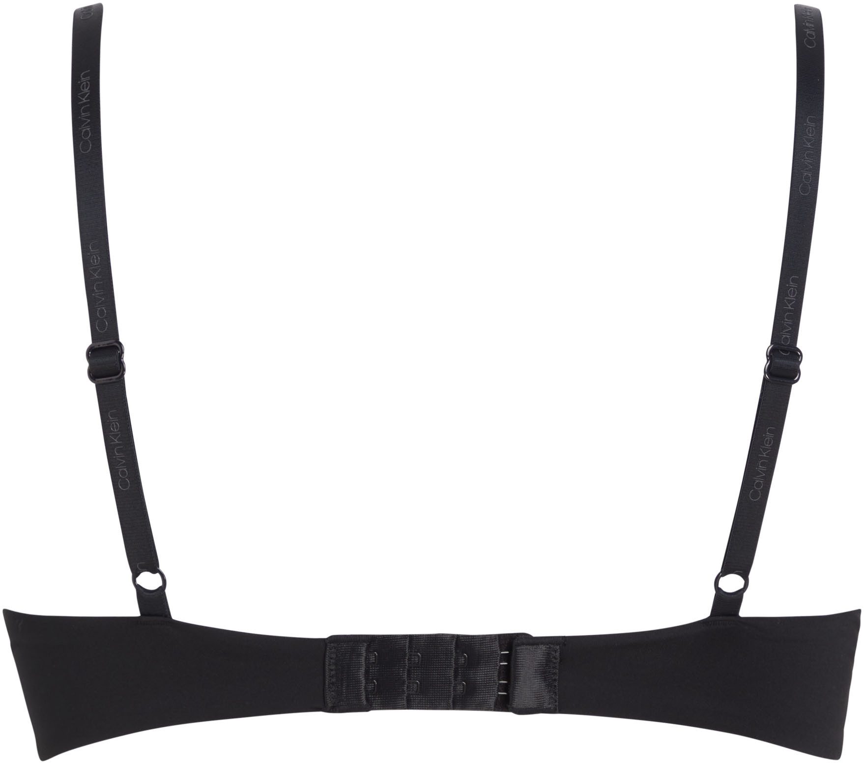 Calvin Klein Underwear Push-up-BH PUSH UP PLUNGE mit Logo-Print auf den Trägern