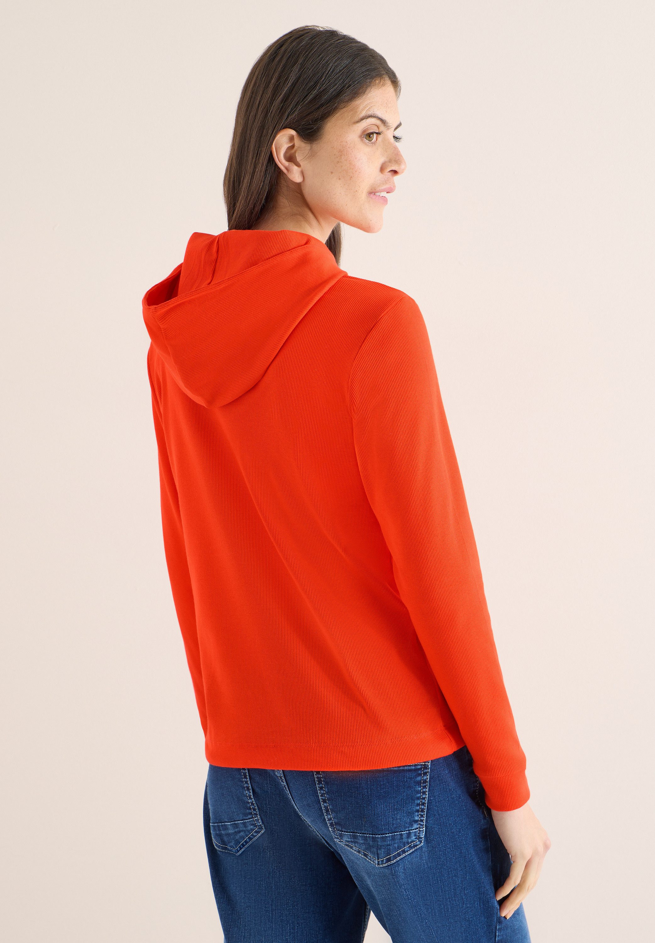 CECIL Langarmshirt mit Kapuze
