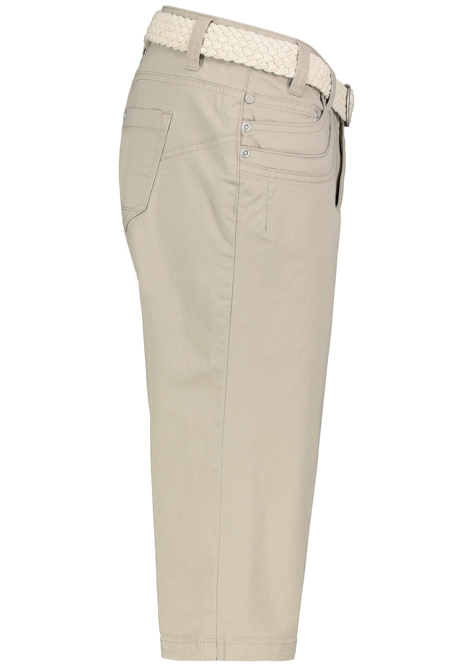 SUBLEVEL Bermudas - mit geflochtenem Gürtel, günstig online kaufen