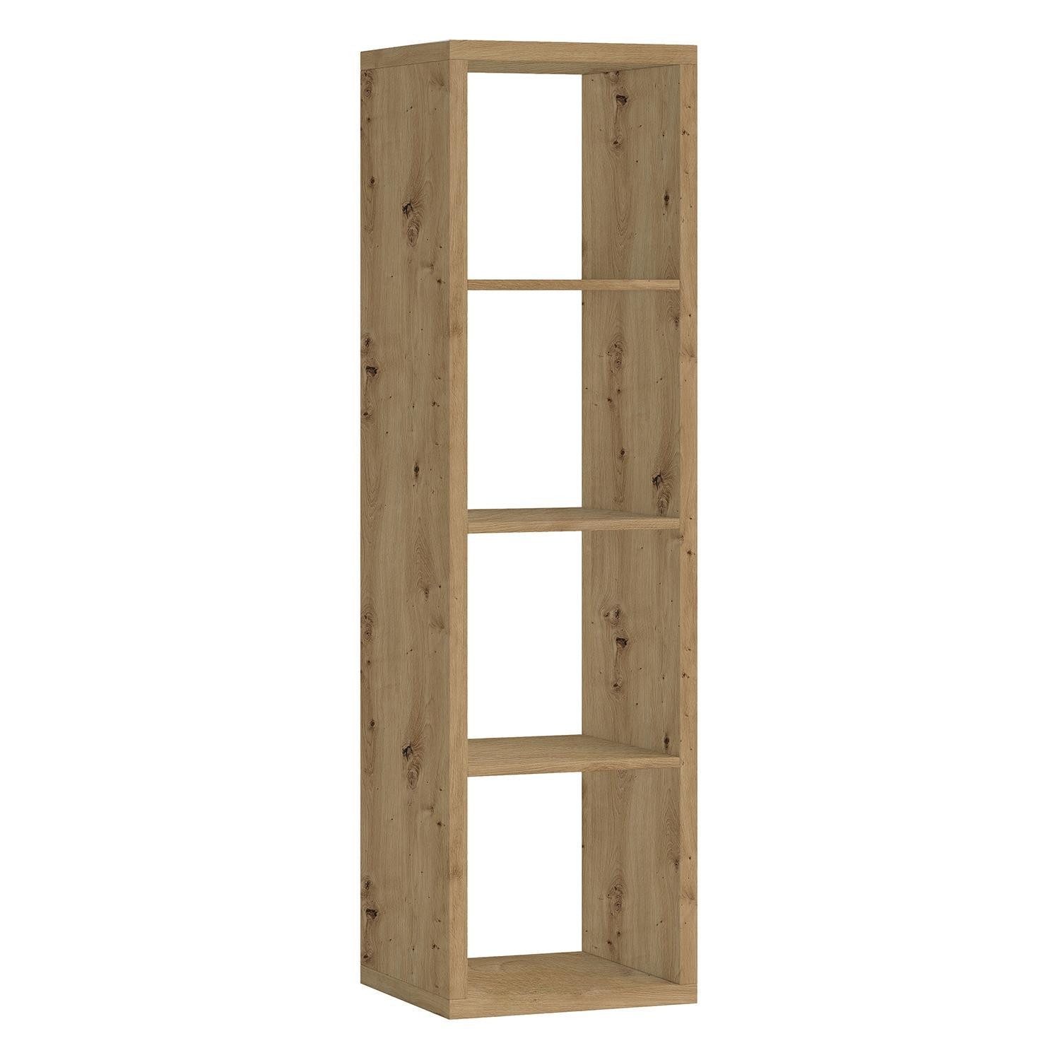 Bega Consult Raumteiler STYLE, Artisan Eiche Dekor, 4 Fächer, B 41 x H 147 x T 38 cm