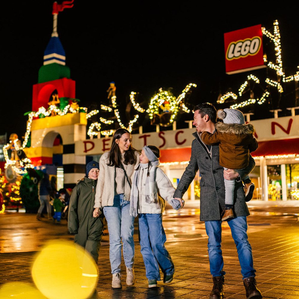 Jochen Schweizer Erlebnisgutschein WinterWonder LEGOLAND® Deutschland (1 Tagesticket), Winter-Spaß im LEGOLAND® Deutschland Resort für die ganze Familie