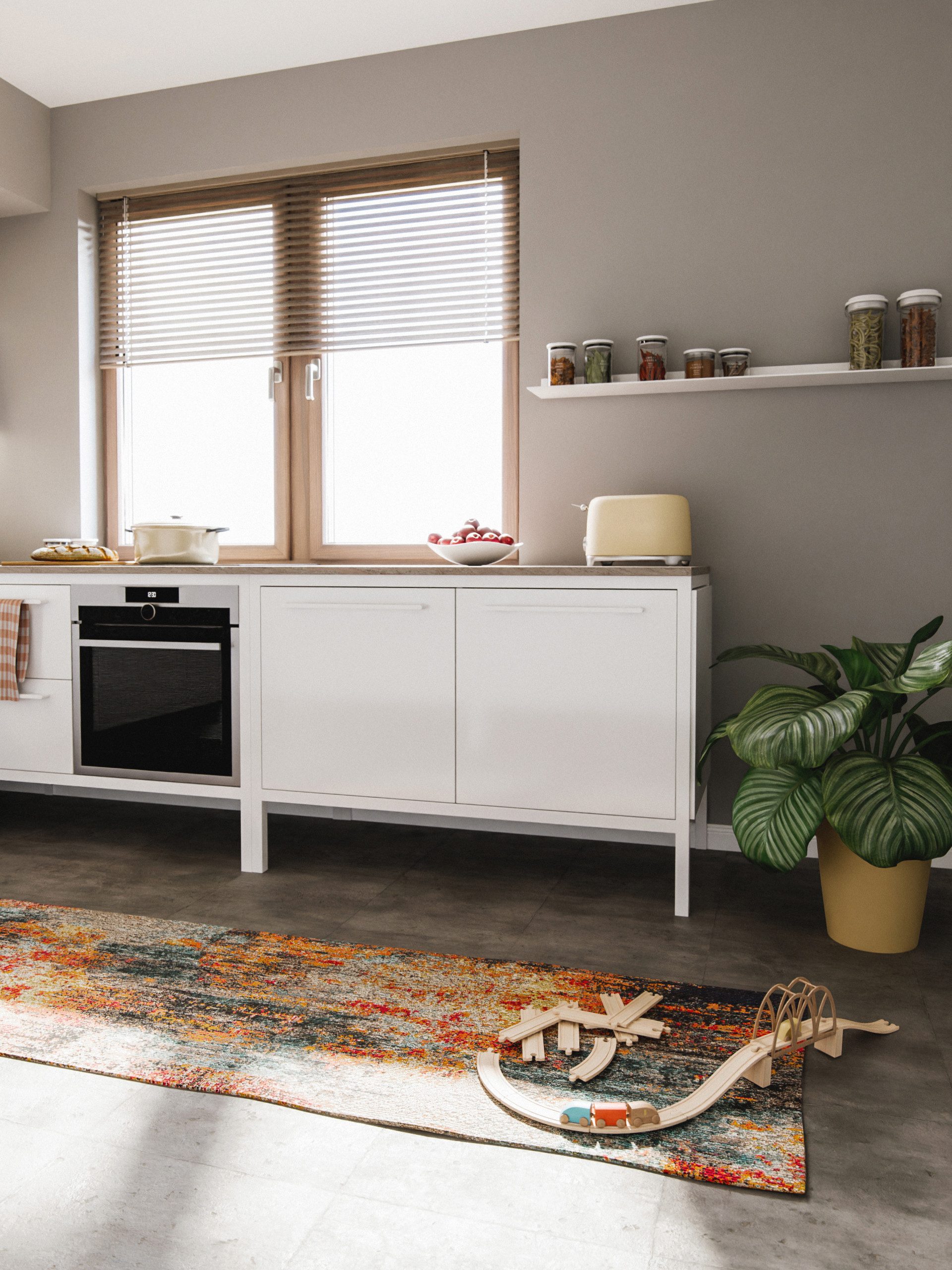 benuta Teppich Casa, rechteckig, Höhe: 11 mm, Teppich Wohnzimmer, Esszimmer günstig online kaufen