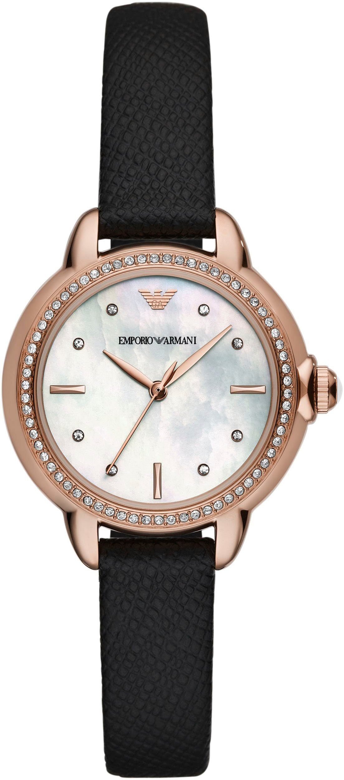 Emporio Armani Quarzuhr AR11598, Armbanduhr, Damenuhr, günstig online kaufen