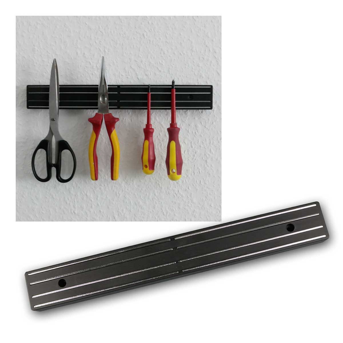 Sintron Magnet-Werkzeugleiste Magnetischer Messer-/ Werkzeughalter, Magnetleiste