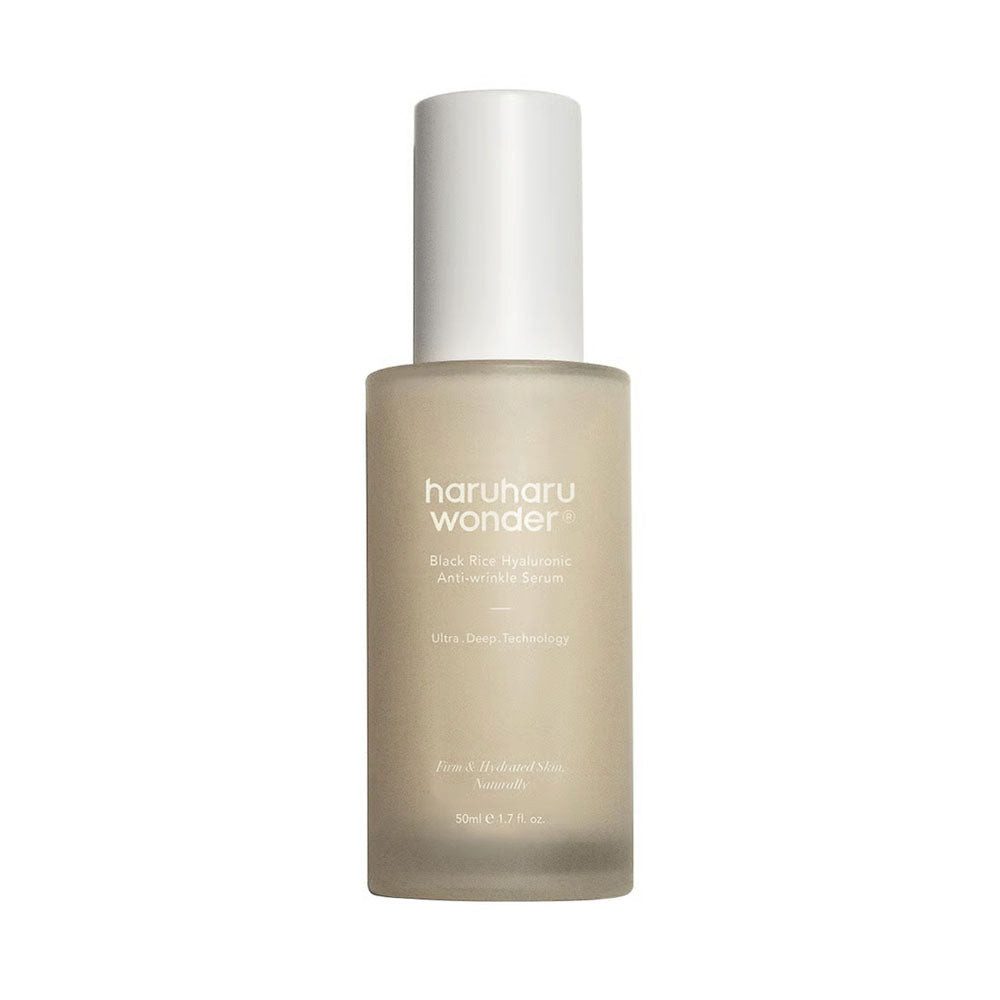 haruharu wonder Gesichtsserum HaruHaru Wonder, Black Rice Hyaluronic Anti-wrinkle Serum - 50 ml, Serum mit fermentiertem schwarzem Reis & Hyaluron