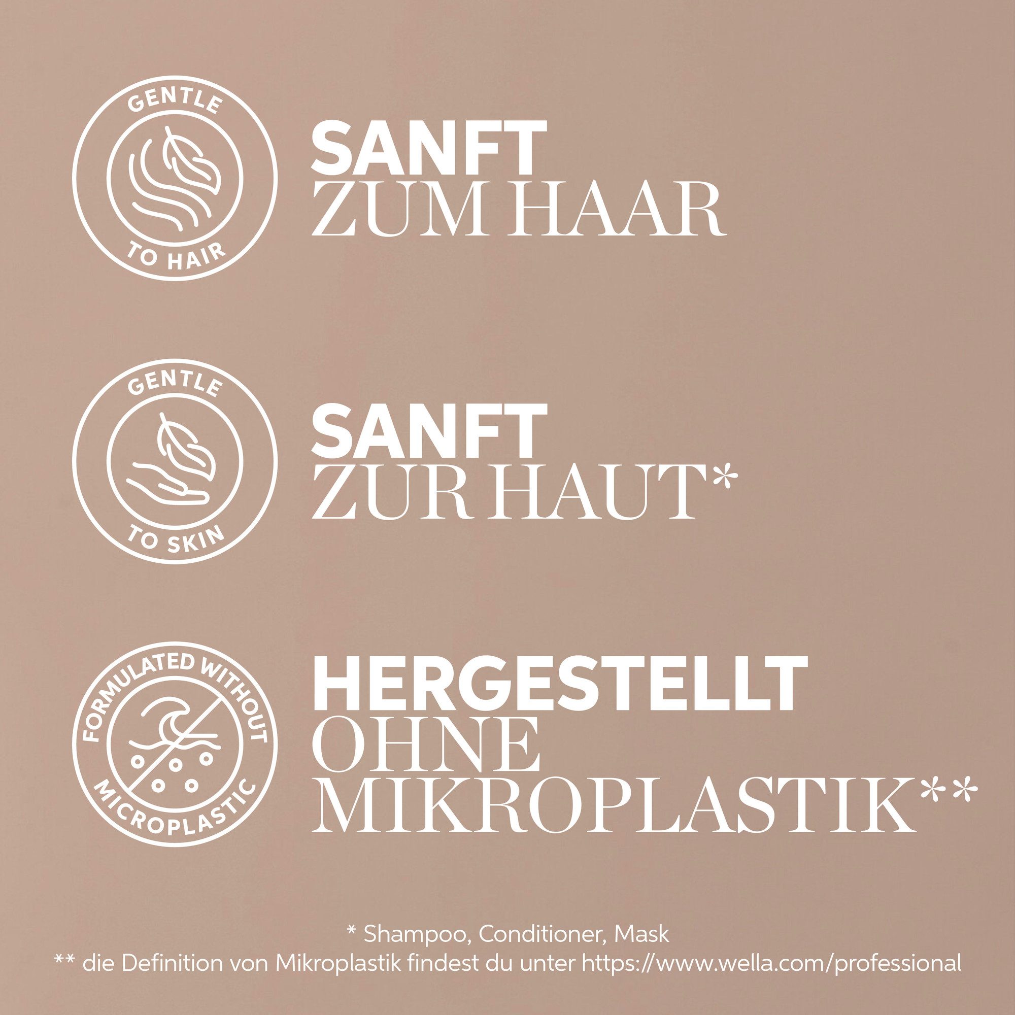 Wella Professionals Haarmaske Fusion Maske, bessere Kämmbarkeit, reparierend und schützend, ohne Mikroplastik