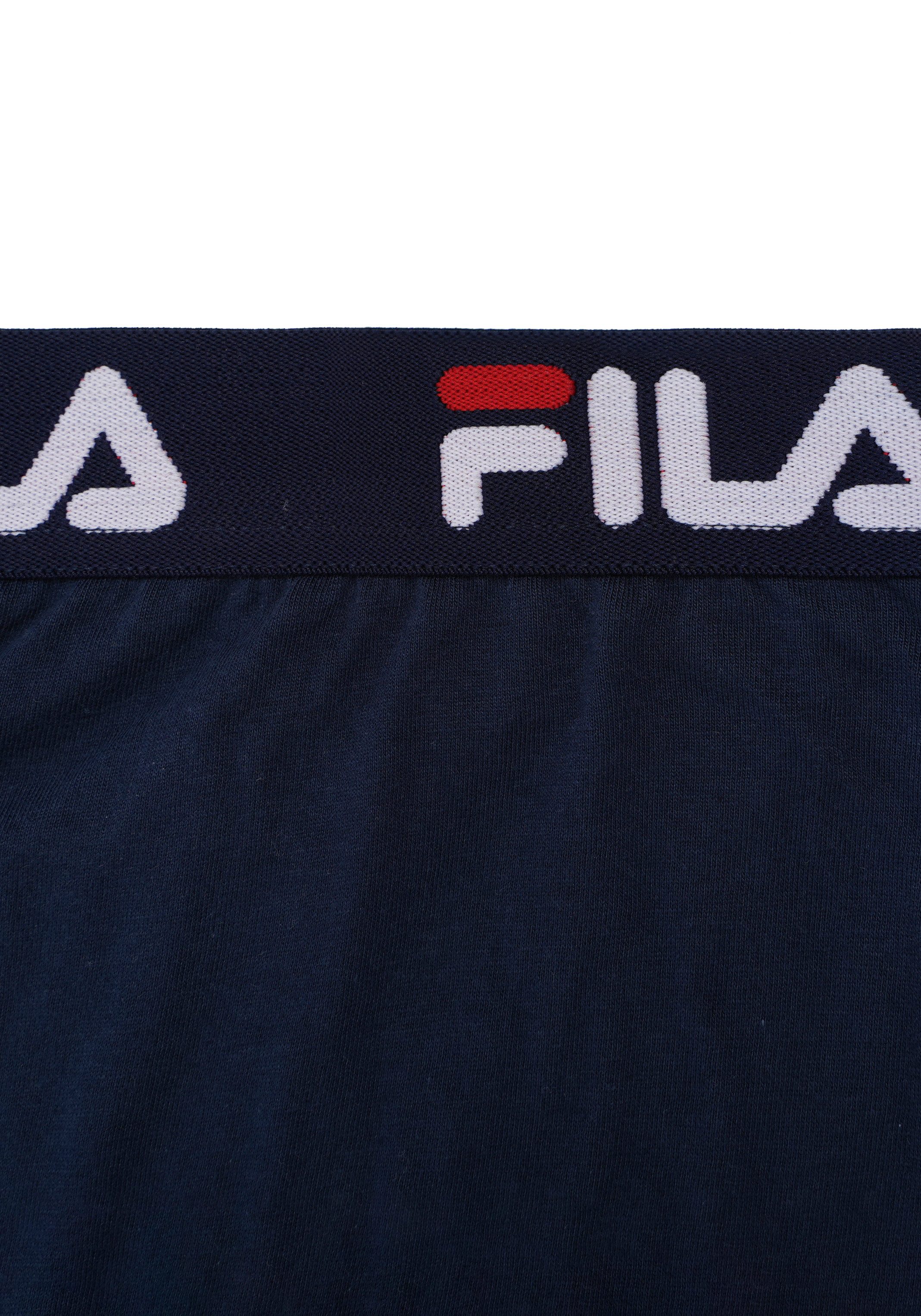 Fila Schlafanzug MAN JERSEY PYJAMAS (2 tlg) Hose mit elastischem Logobund und Kurzarmshirt