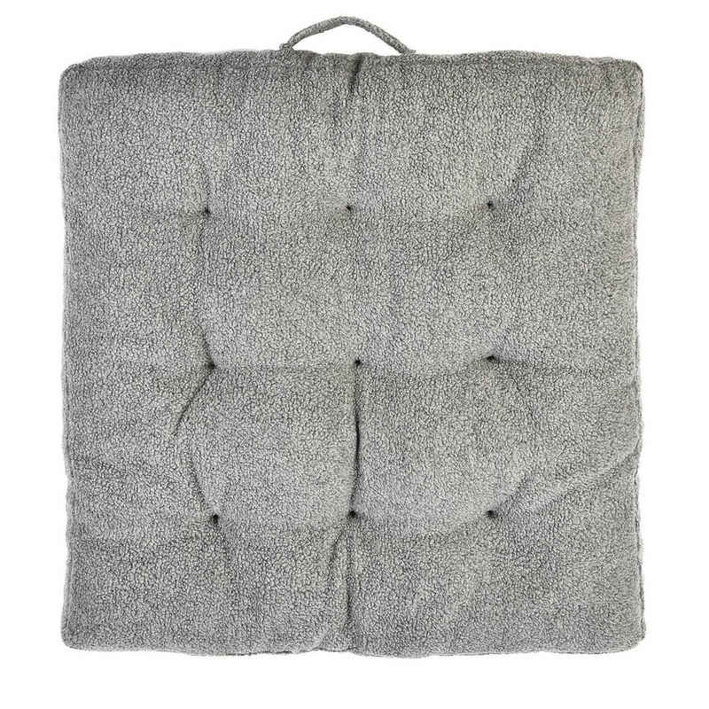 Depot Bodenkissen Bouclé-Bodenmatratze Sherpa, aus Polyester, B 100 Zentimeter, H 12 Zentimeter, T 100 Zentimeter