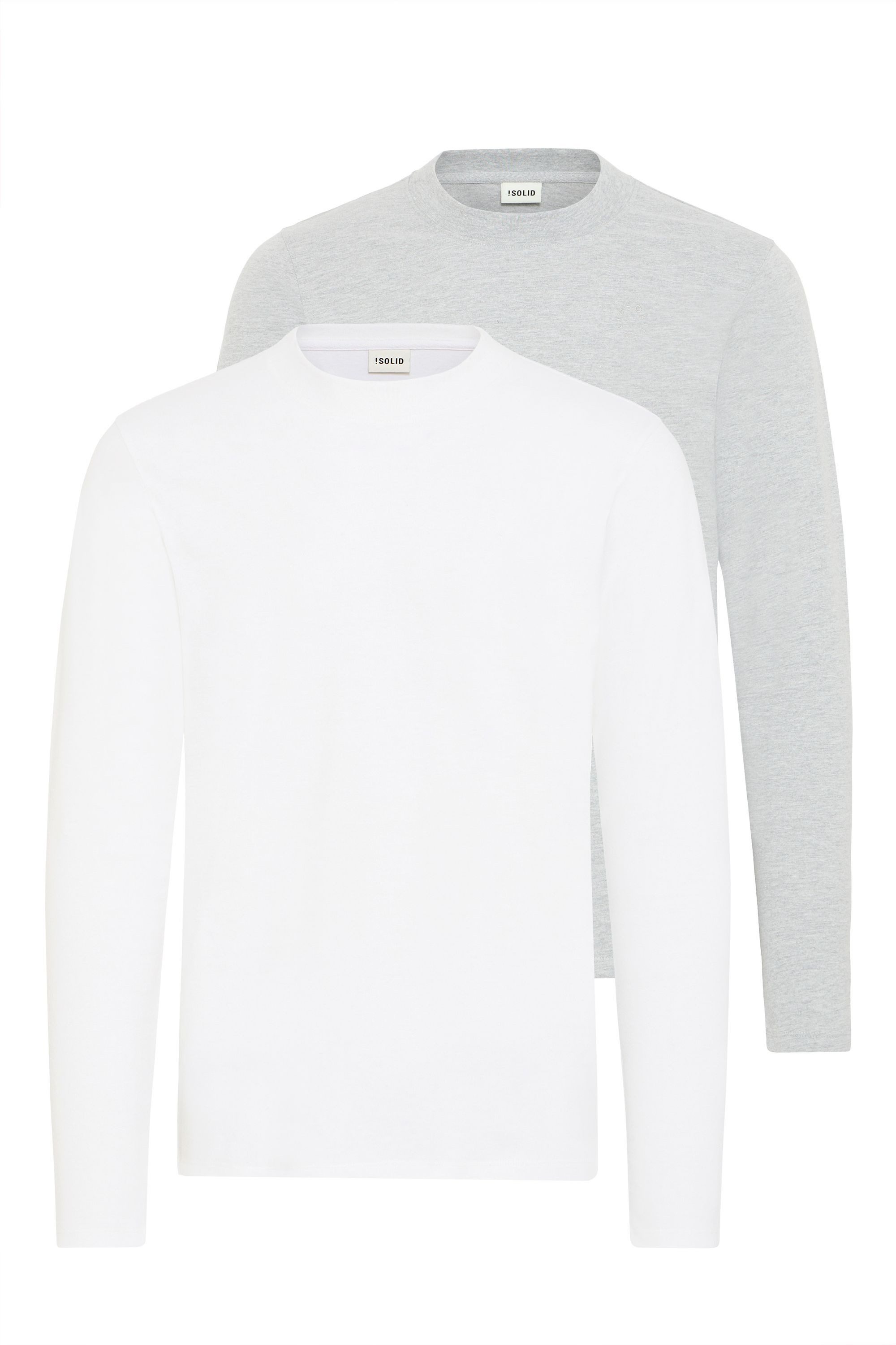 !Solid Langarmshirt SDODATTEN Zeitloses Langarmshirt günstig online kaufen