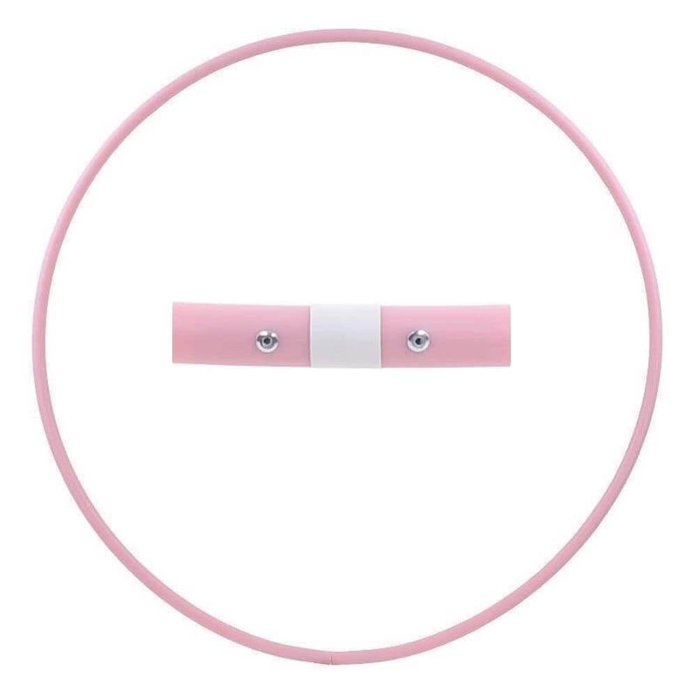 Hoopomania Hula-Hoop-Reifen Hula Hoop Rohling, HDPE-16mm, PINK, Durchmesser 60cm