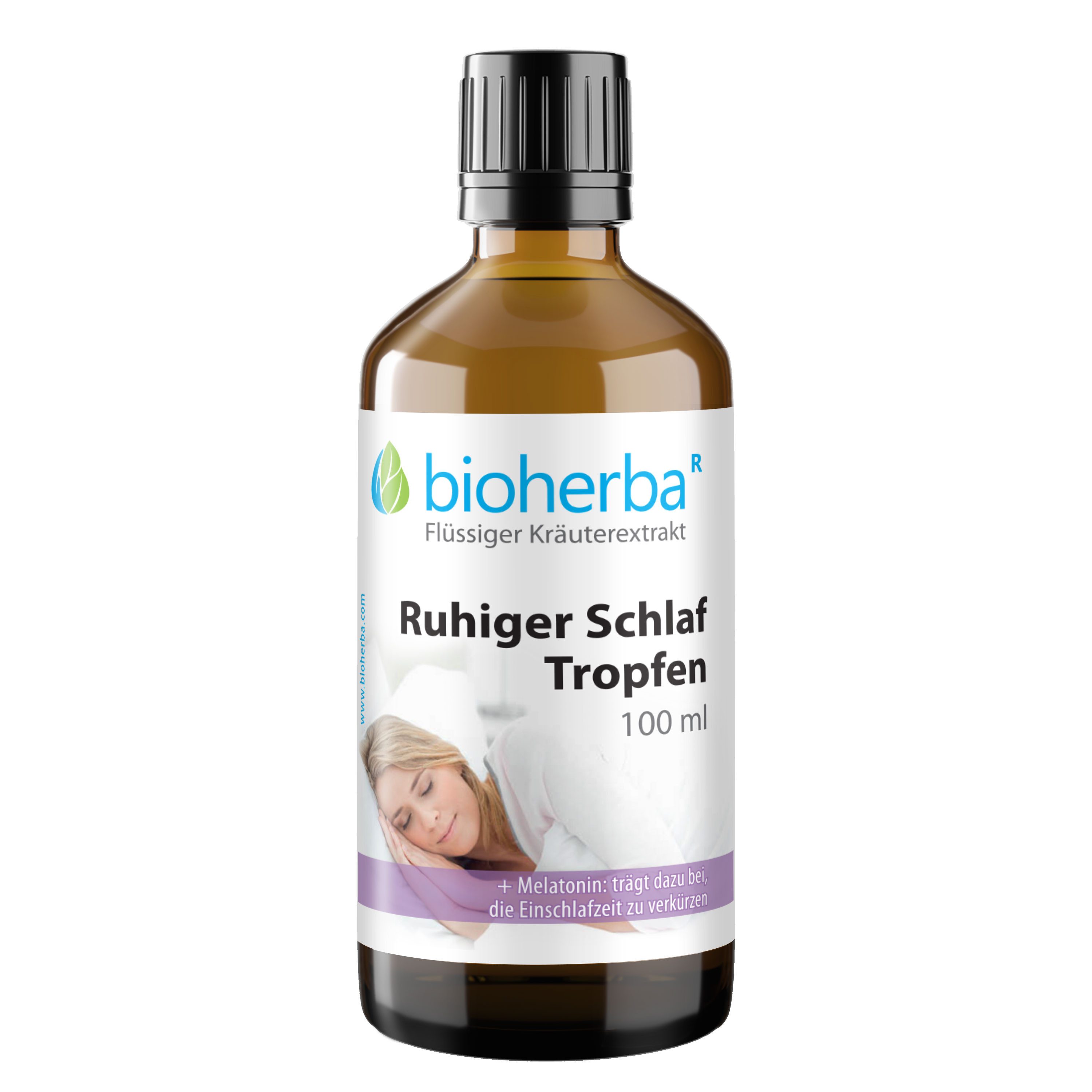 BIOHERBA R Bioherba Ruhiger Schlaf Tropfen Tinktur 100 ml Glasflasche, 1 er
