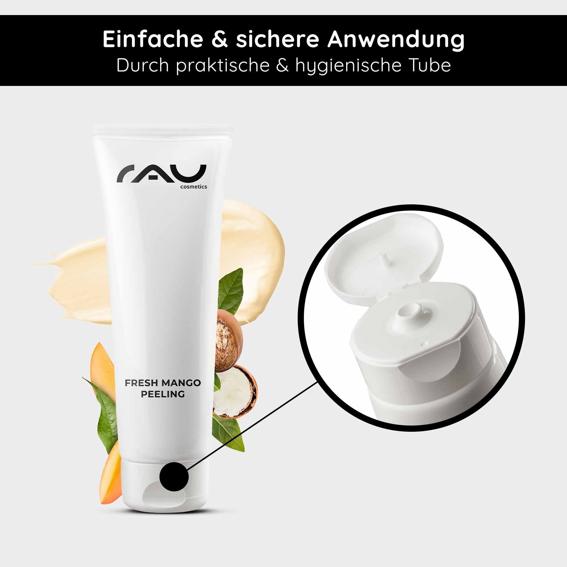 RAU Cosmetics Gesichtspeeling Fresh Mango Peeling