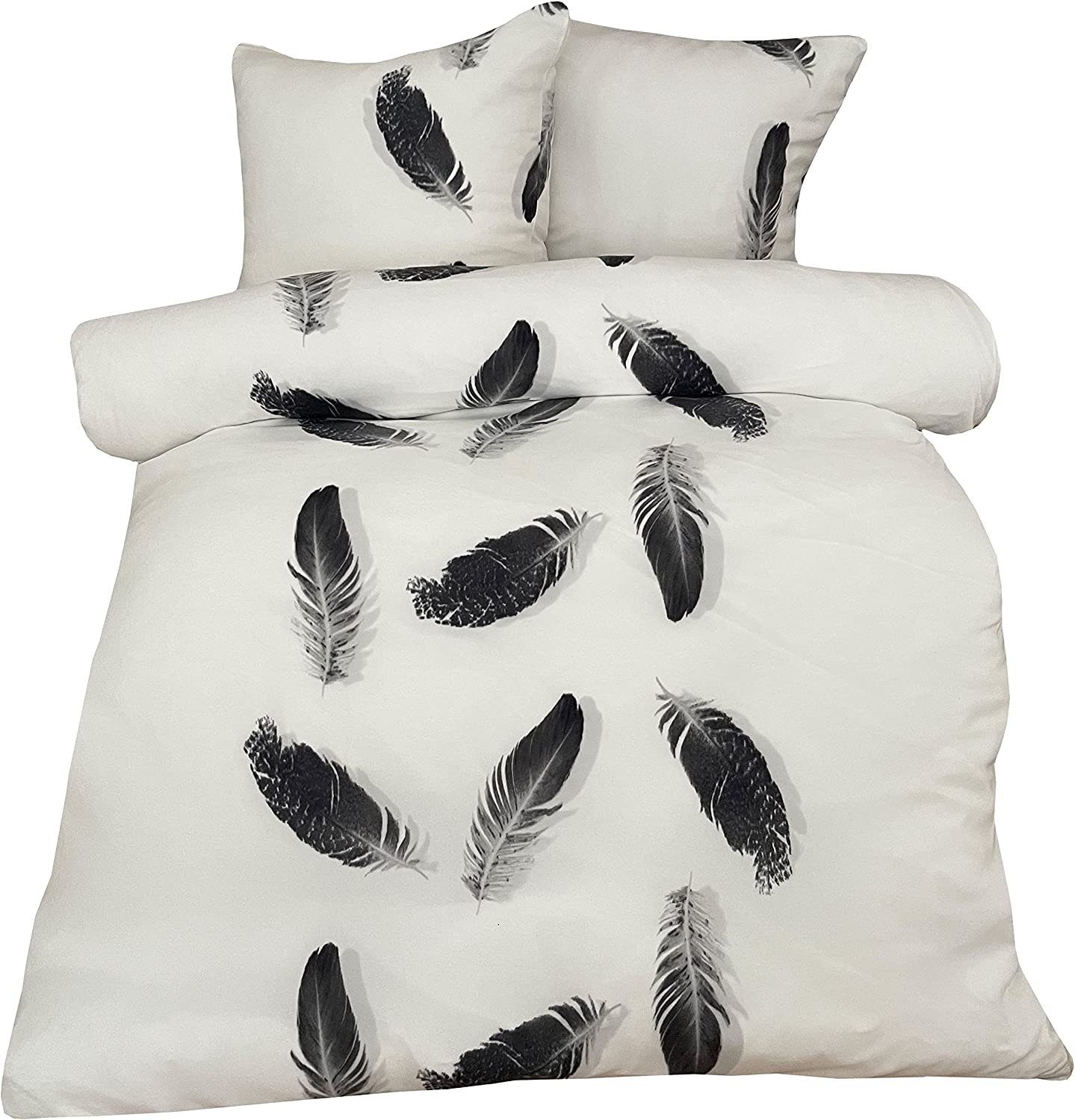 One Home Bettwäsche Winter Fleece, Fleece, 4 teilig, Federn, kuschelig flau günstig online kaufen