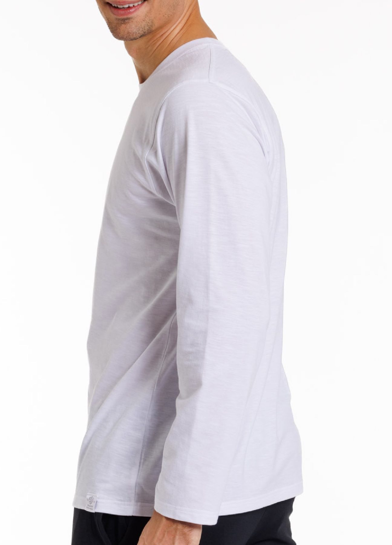 HAASIS Bodywear 1919 Langarmshirt Herren Slub günstig online kaufen