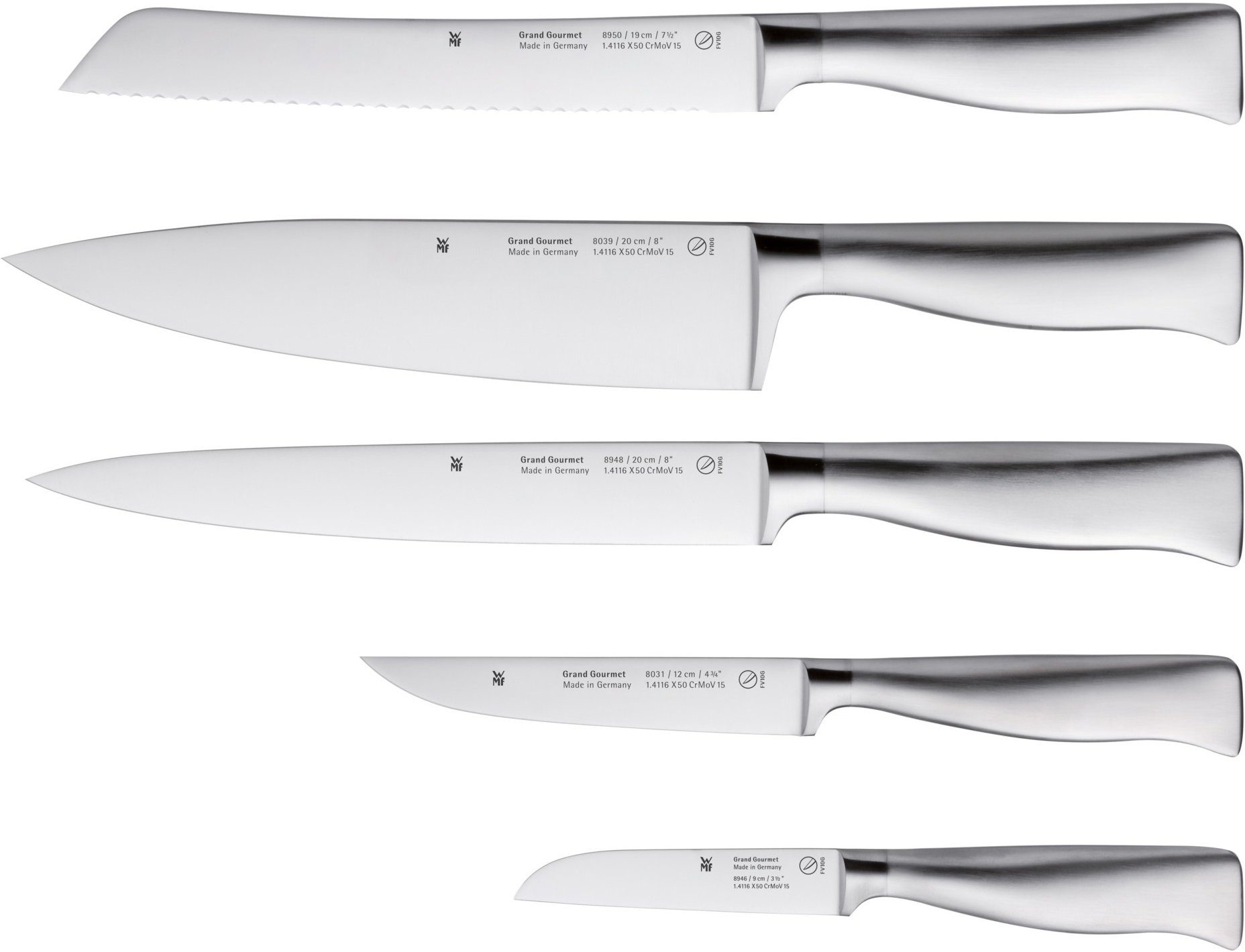 WMF MesserSet »Grand Gourmet« (Set, 5tlg), Made in Germany online