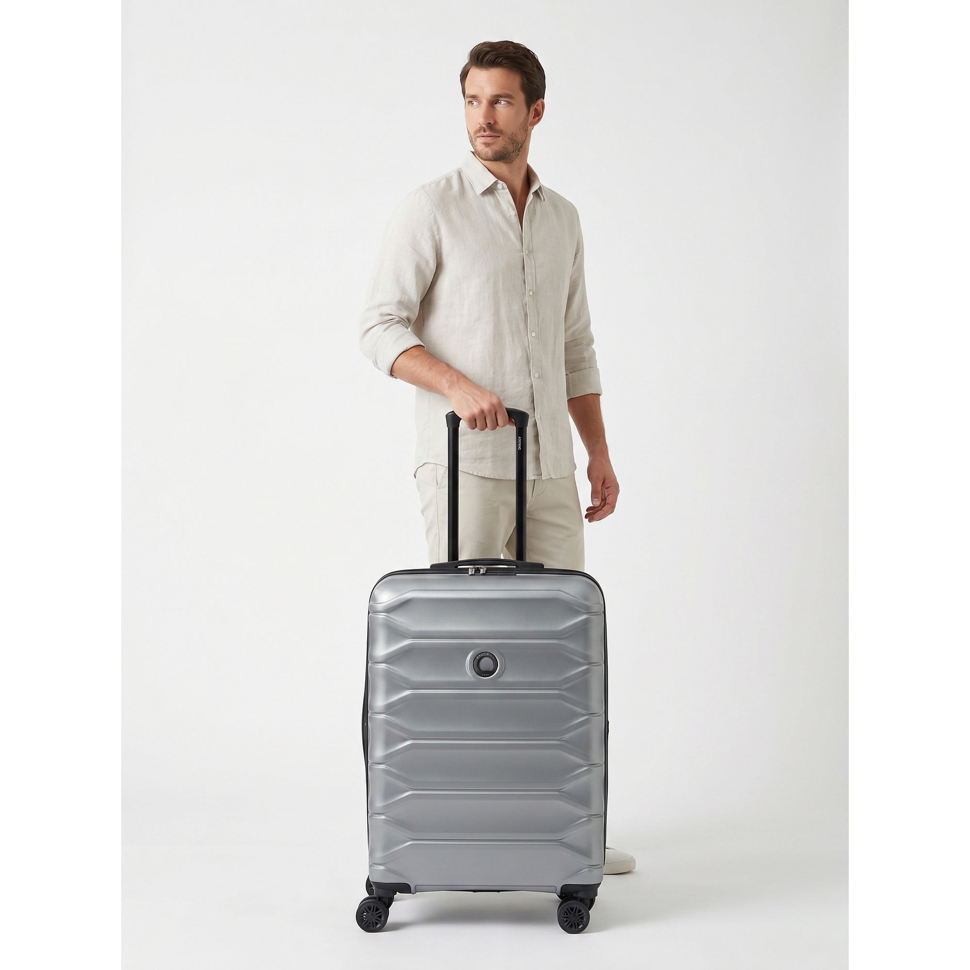 Delsey Paris Hartschalen-Trolley Meteor, 4 Rollen, Polycarbonat