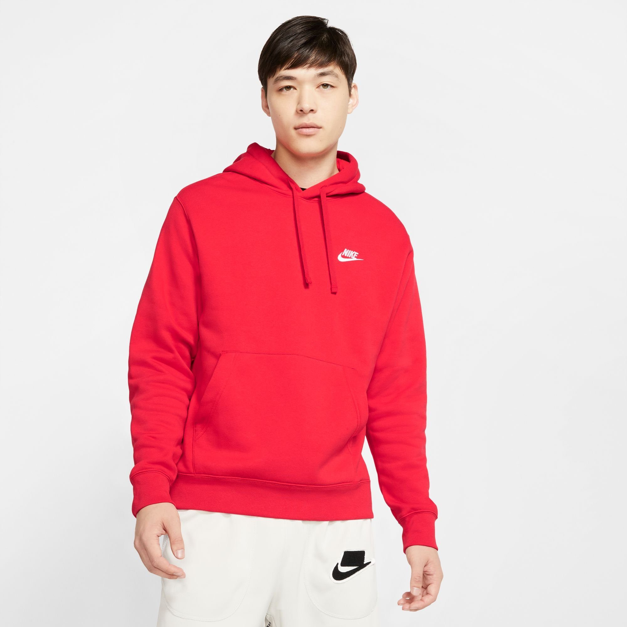 Nike Sportswear Kapuzensweatshirt CLUB FLEECE PULLOVER HOODIE mit Kapuze, Langarm-Design – Bild 3 von 5